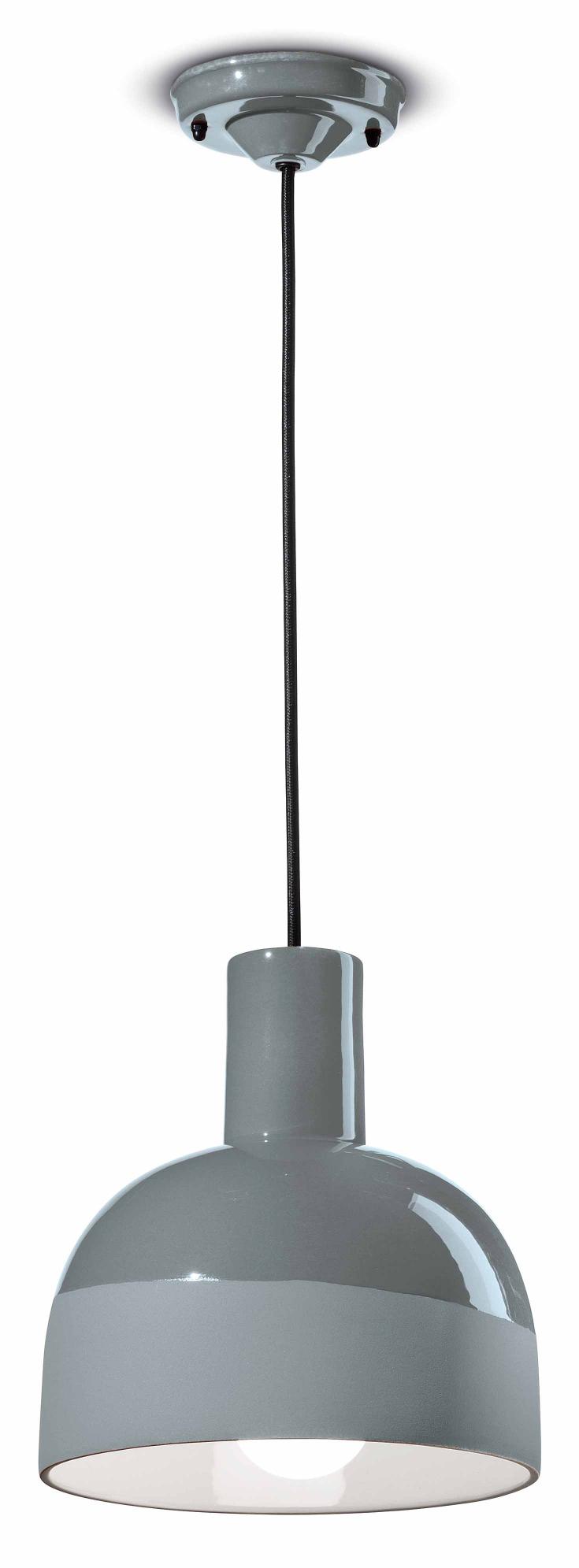 Lampa wisząca ceramiczna CAXIXI szary
