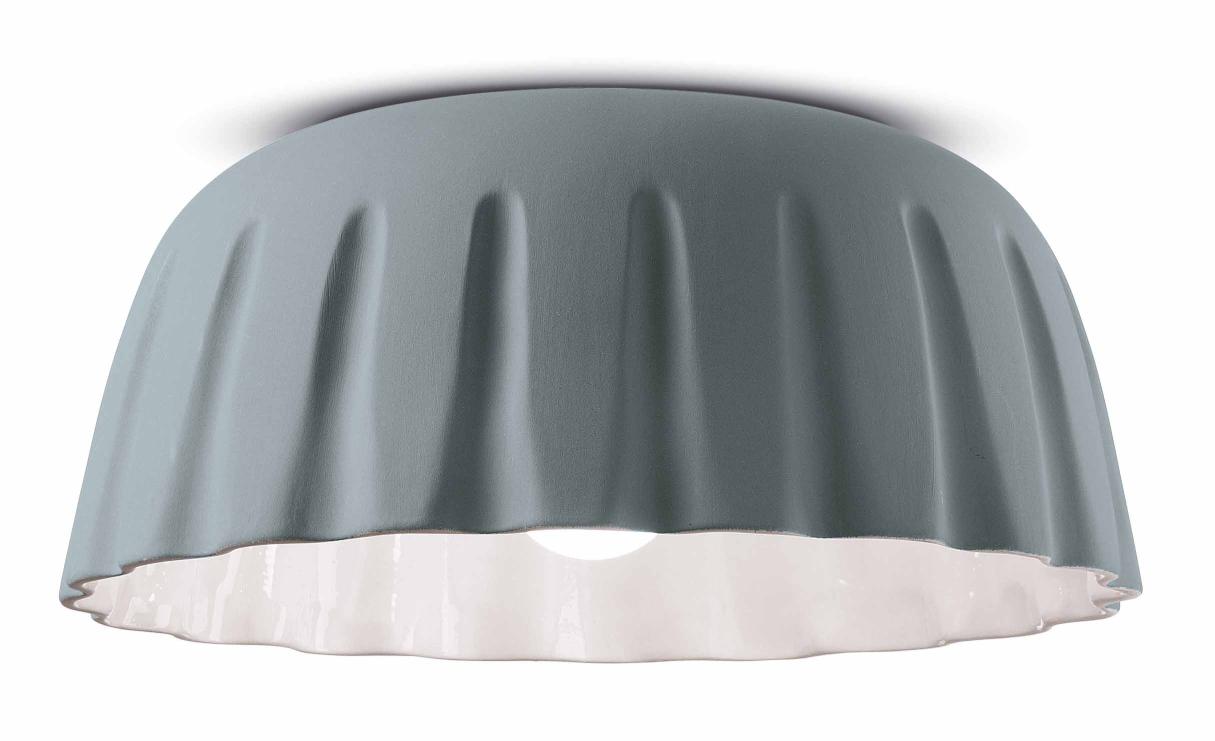Plafon ceramiczny MADAME GRES szary