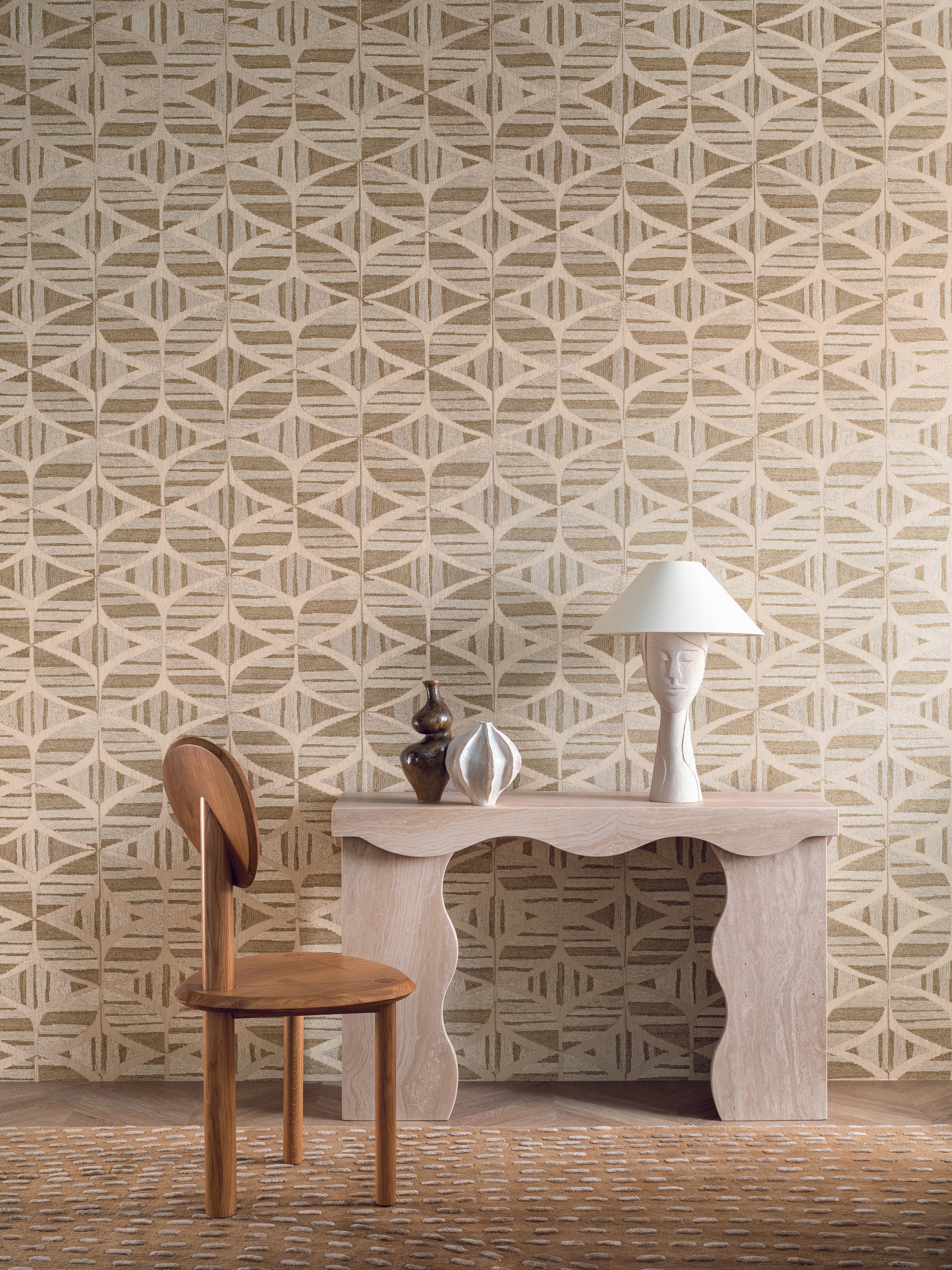 FILANDRA vinyl wallpaper sand