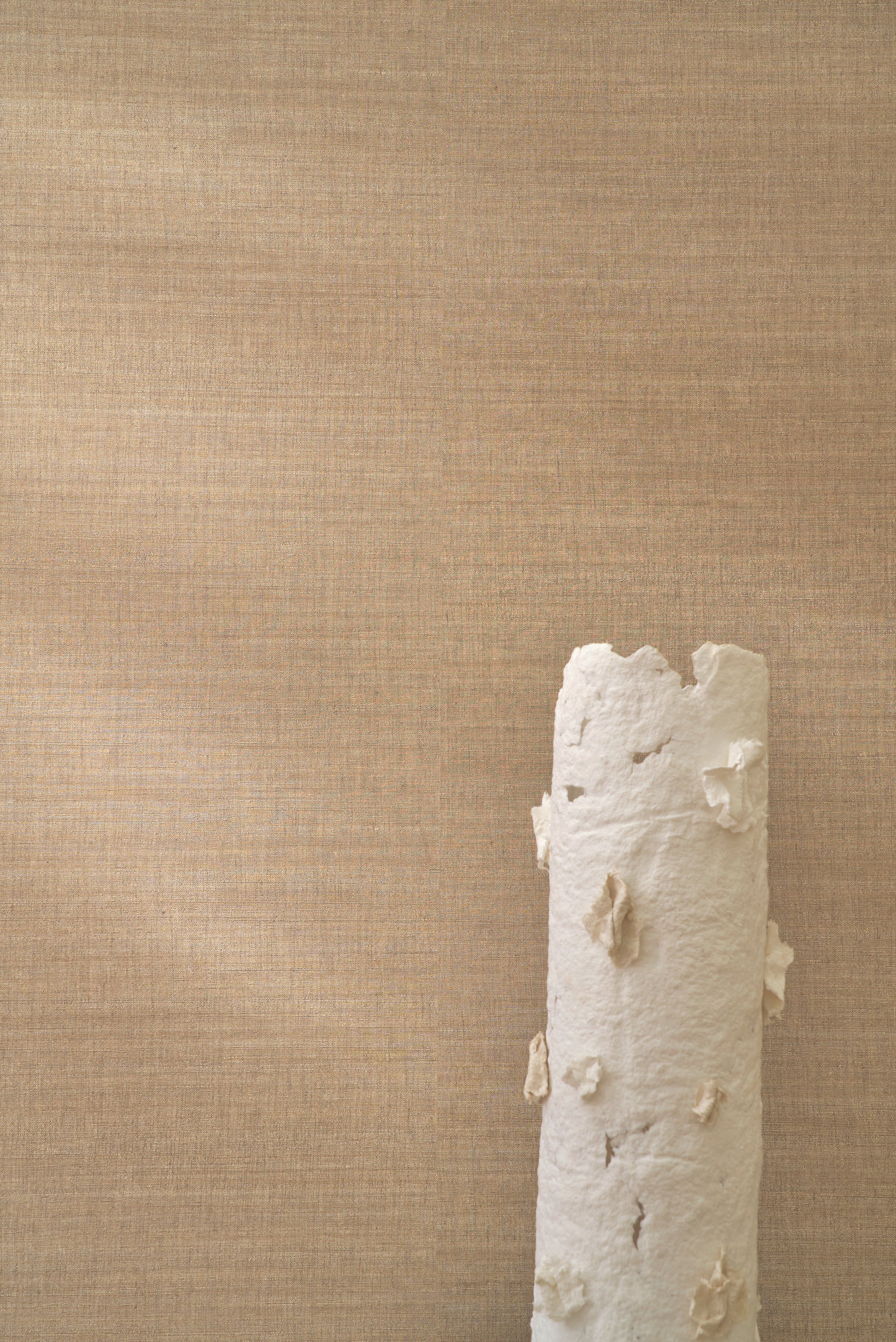 Tapeta imitująca tkaninę SORA - AMBRE