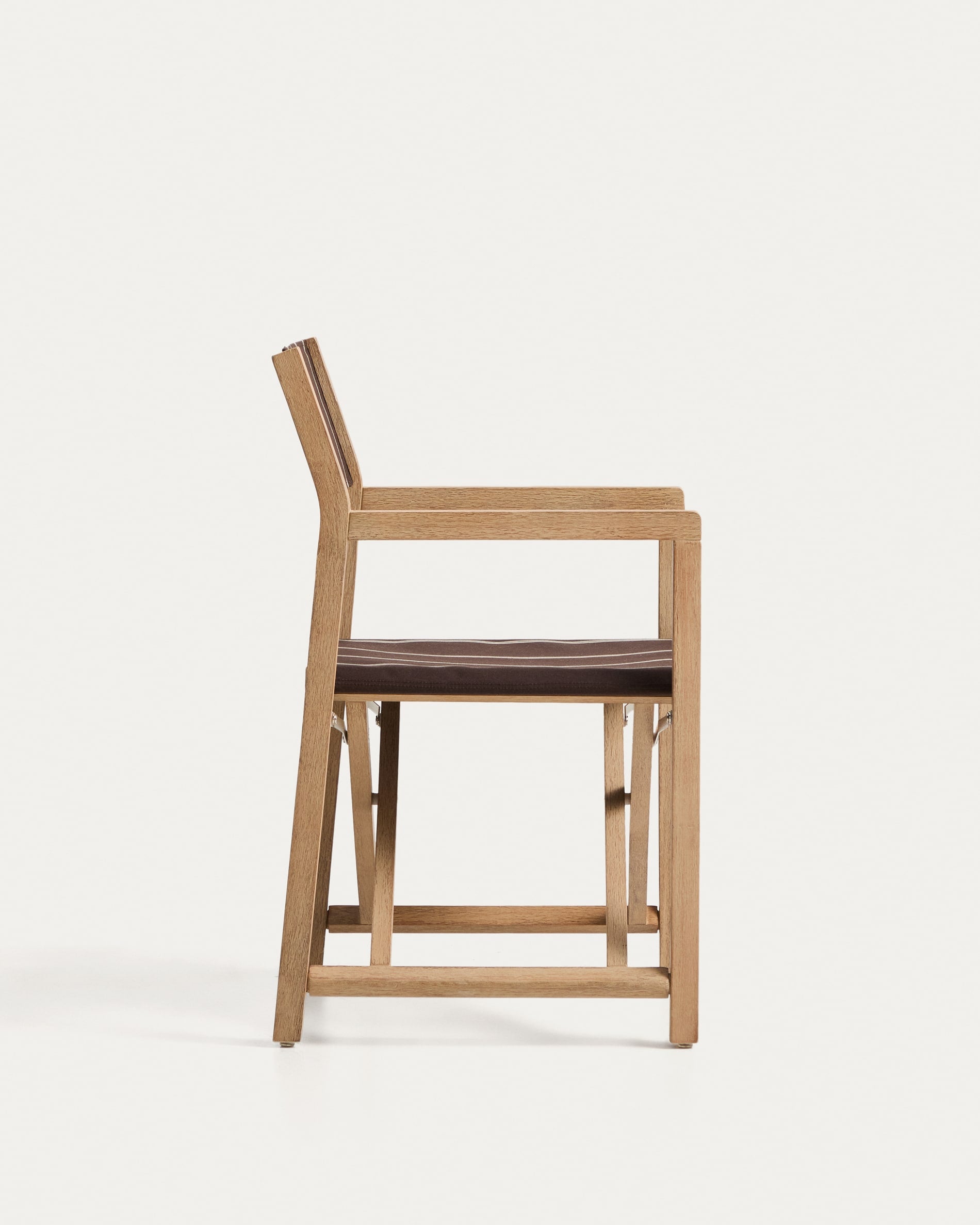 VILARA Brown Garden Chair with Beige