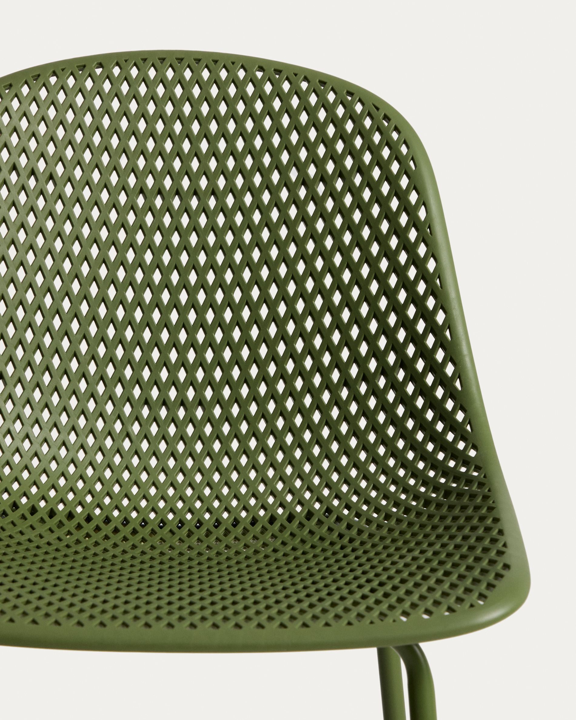 QUINBY Green Garden Stool