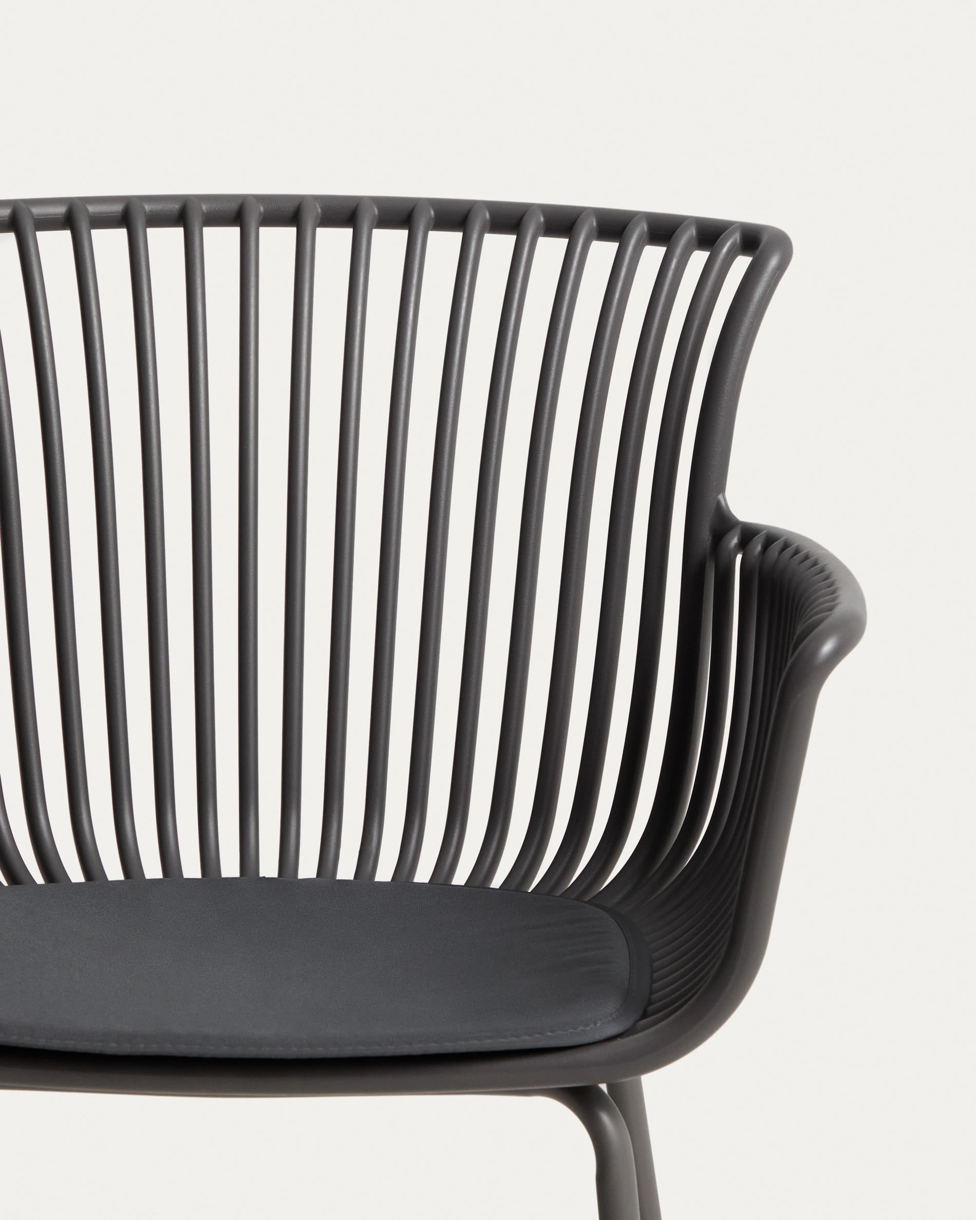 Krzesło ogrodowe SURPIKA grafitowy