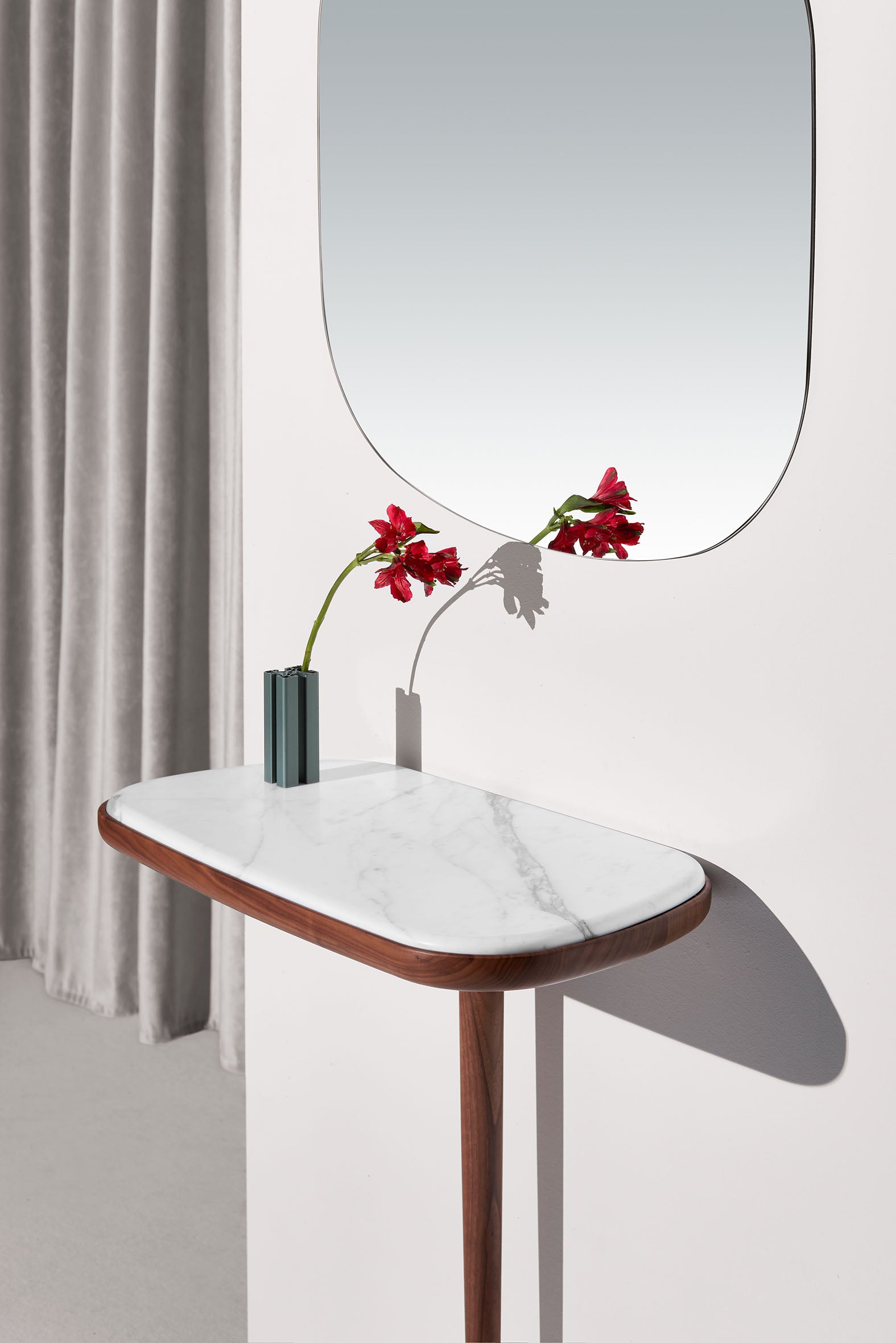Wall Console Wood