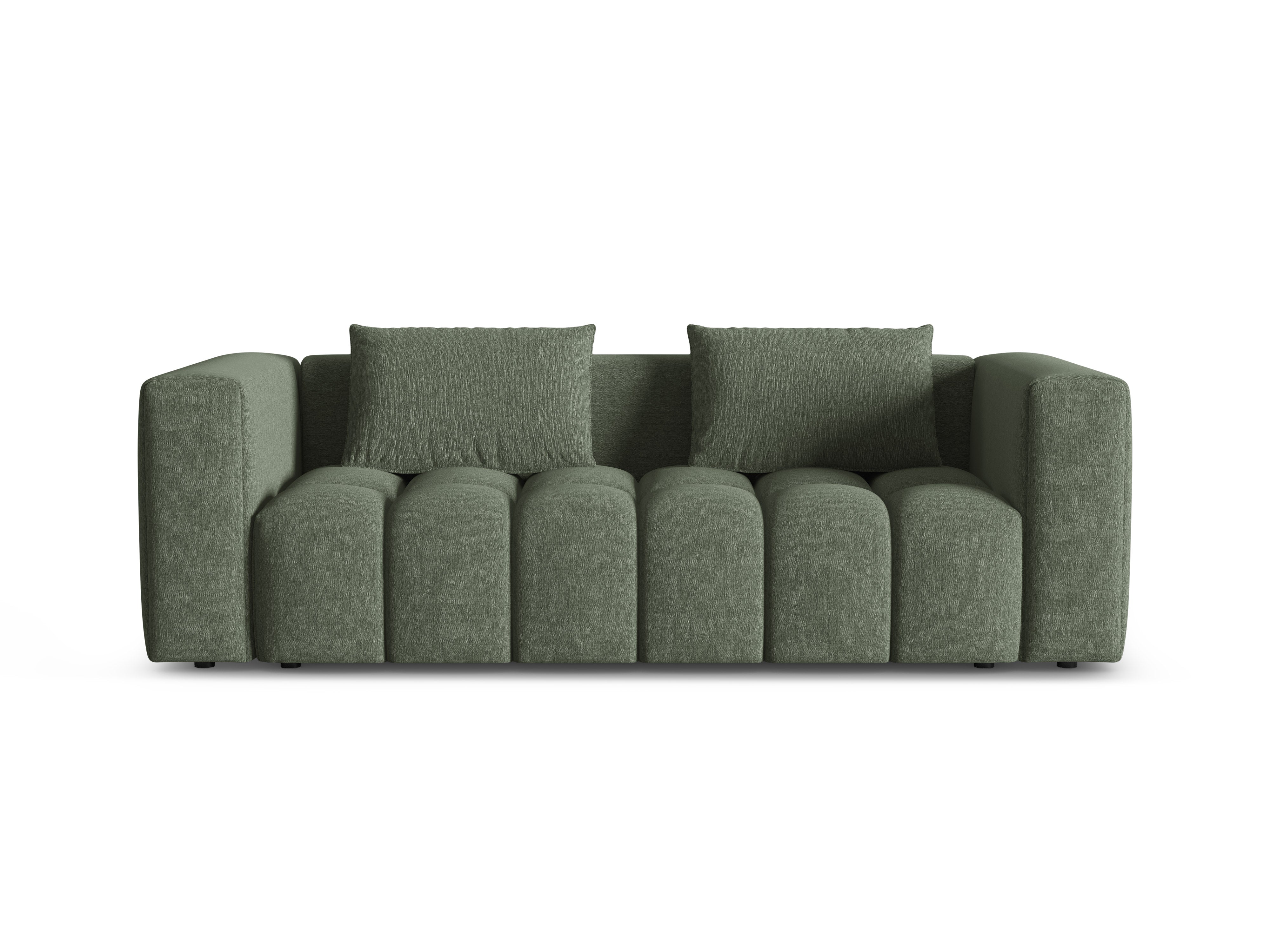 Sofa 3-osobowa z funkcją spania VERONA oliwkowy