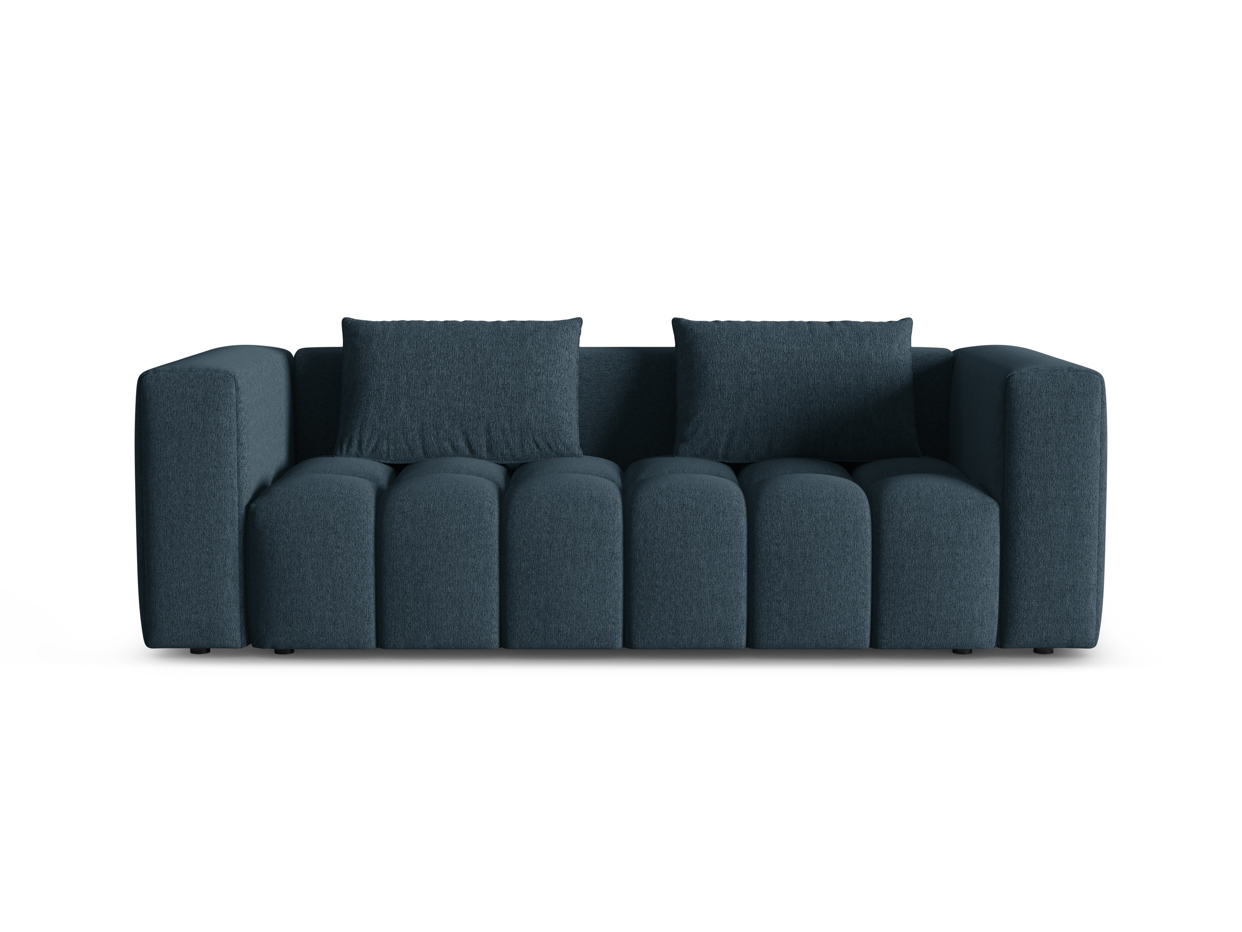 Sofa 3-osobowa z funkcją spania VERONA ciemny niebieski