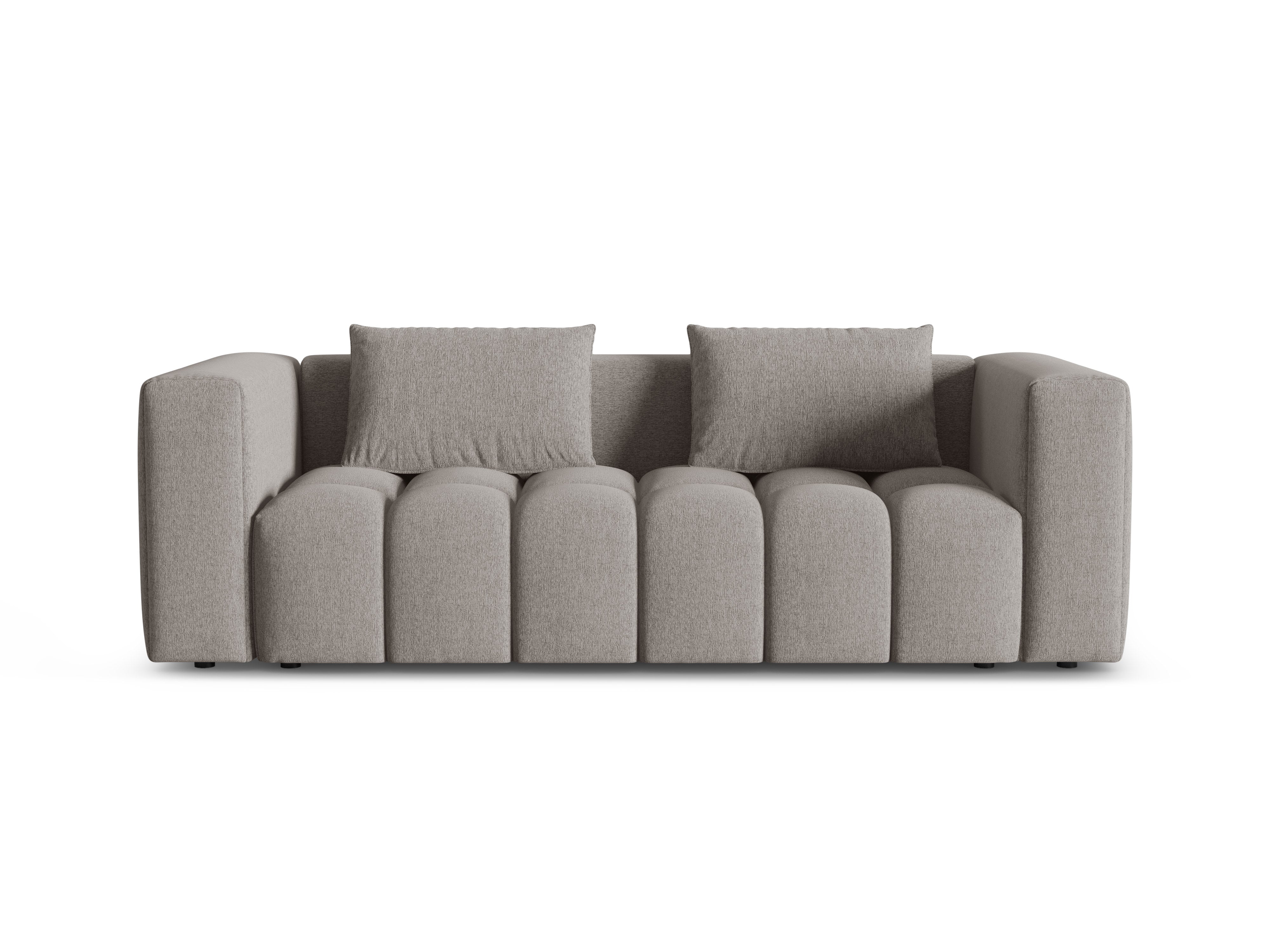 Sofa 3-osobowa z funkcją spania VERONA ciepły szary