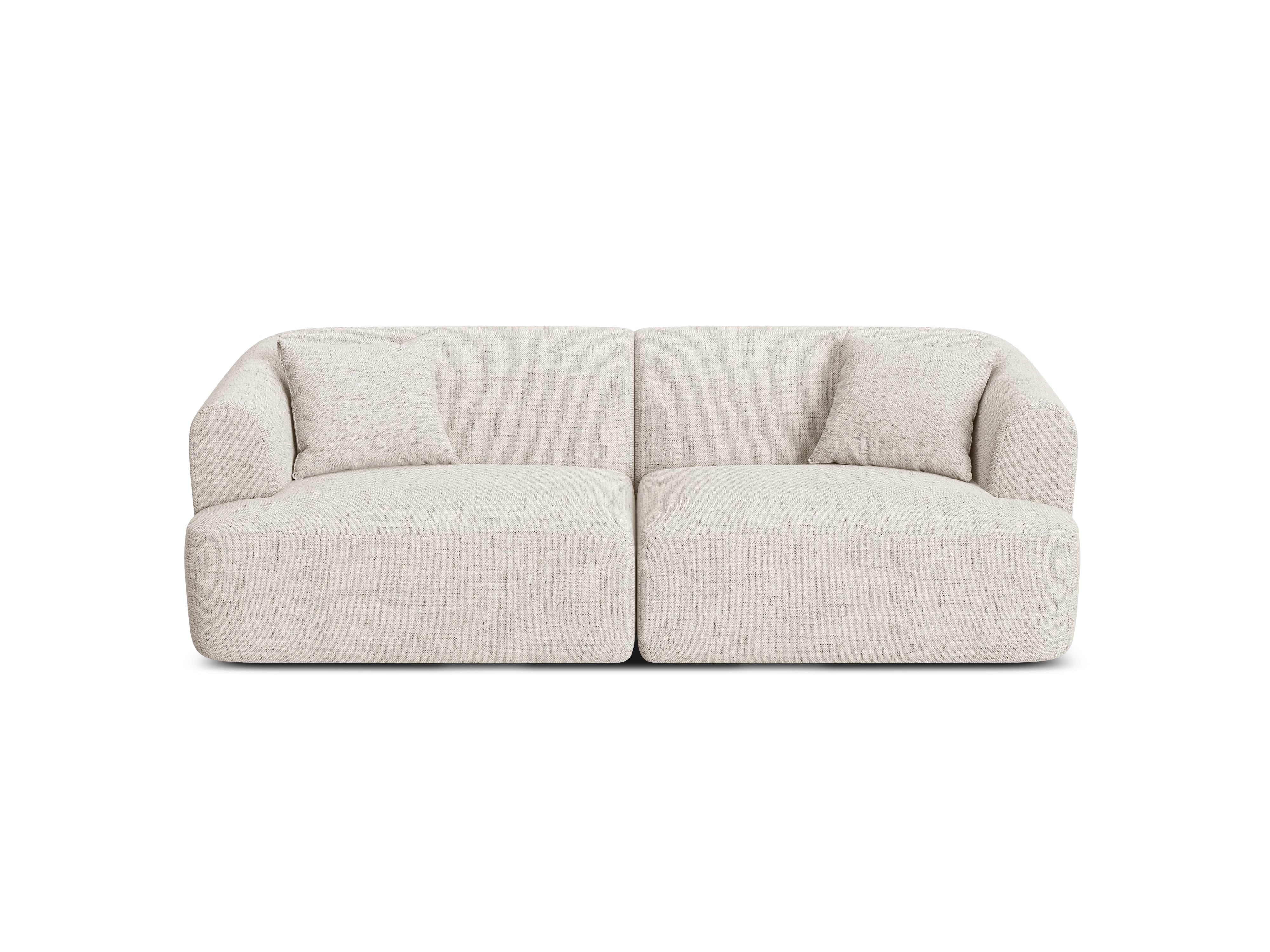 Sofa 3-osobowa CAMPI kremowy szenil