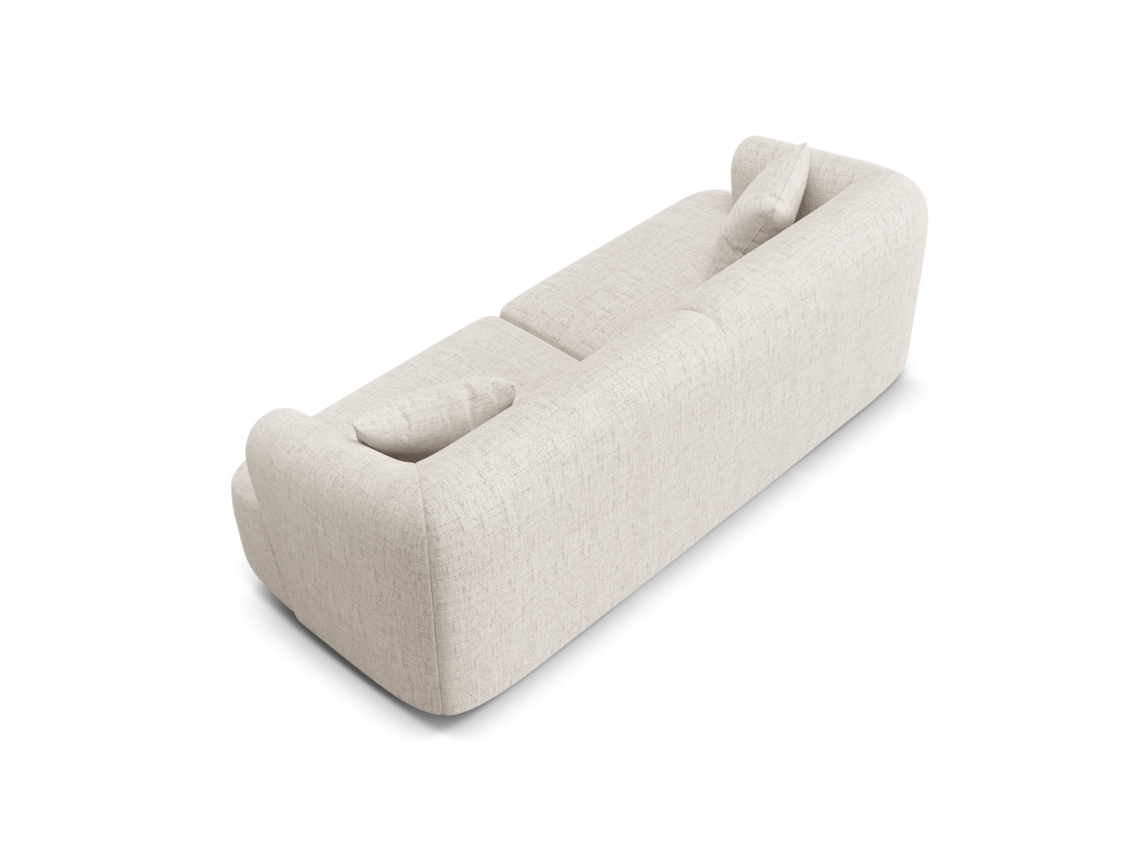 Sofa 3-osobowa CAMPI kremowy szenil