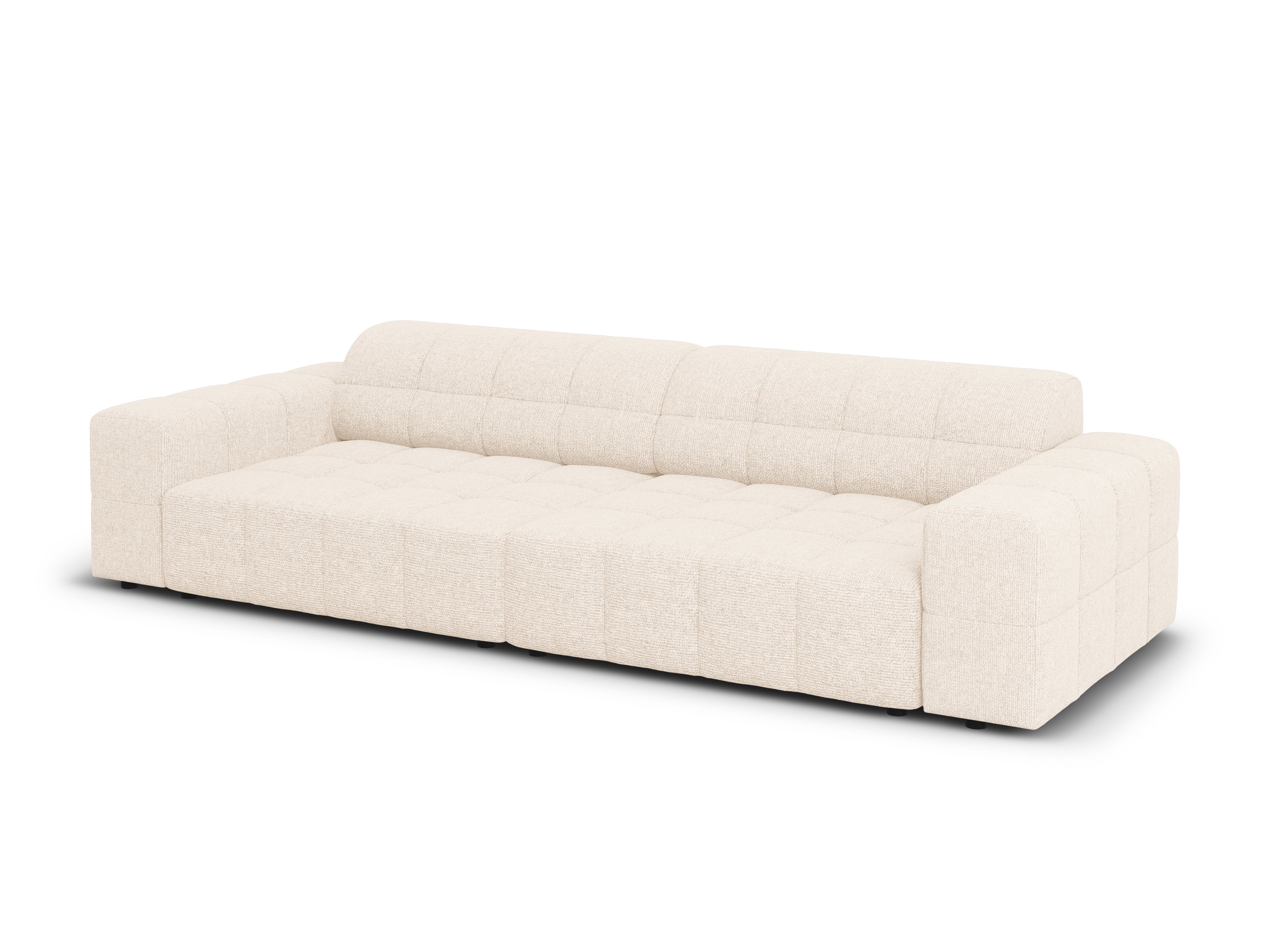 Sofa 4-osobowa CHICAGO jasnobeżowy szenil