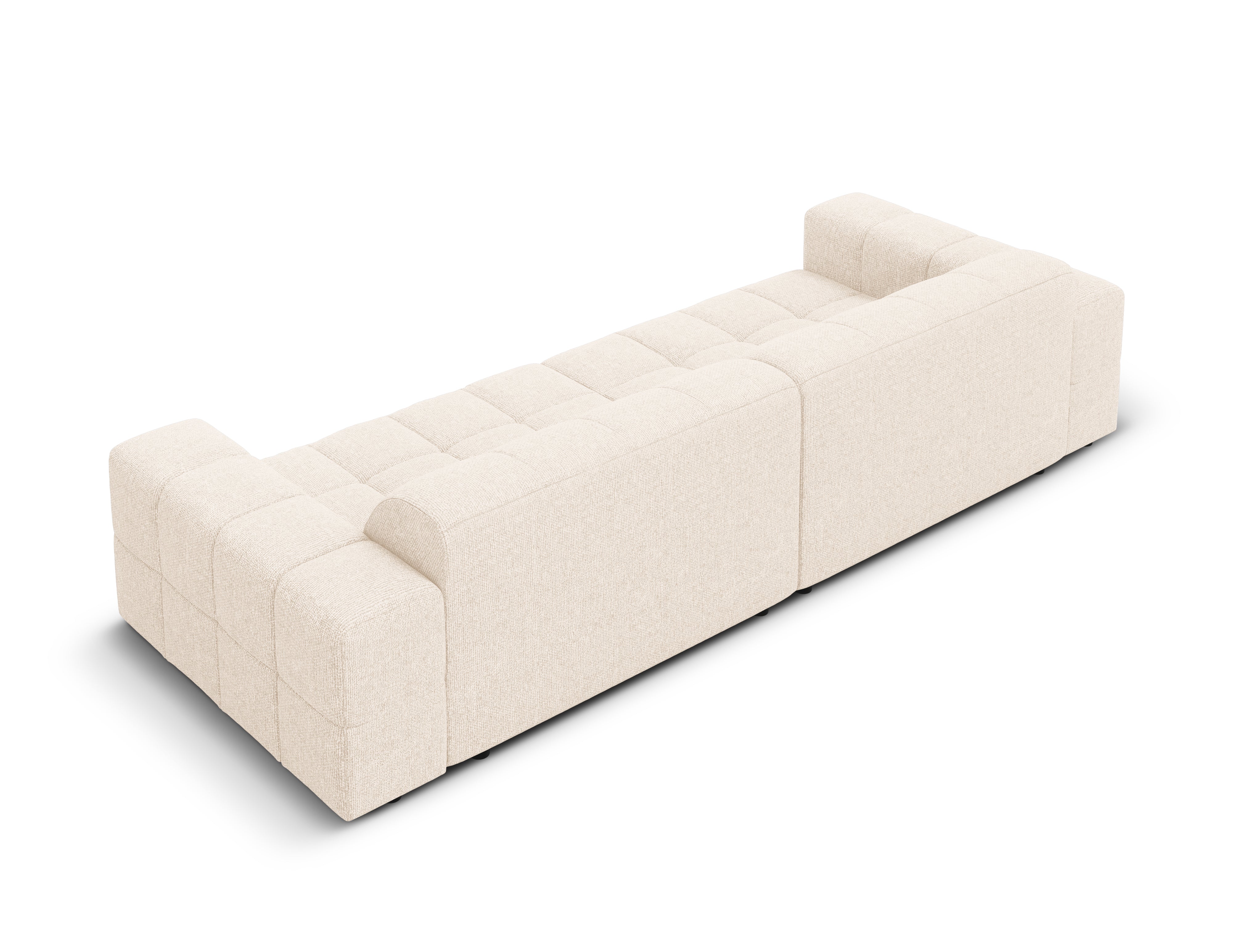 Sofa 4-osobowa CHICAGO jasnobeżowy szenil