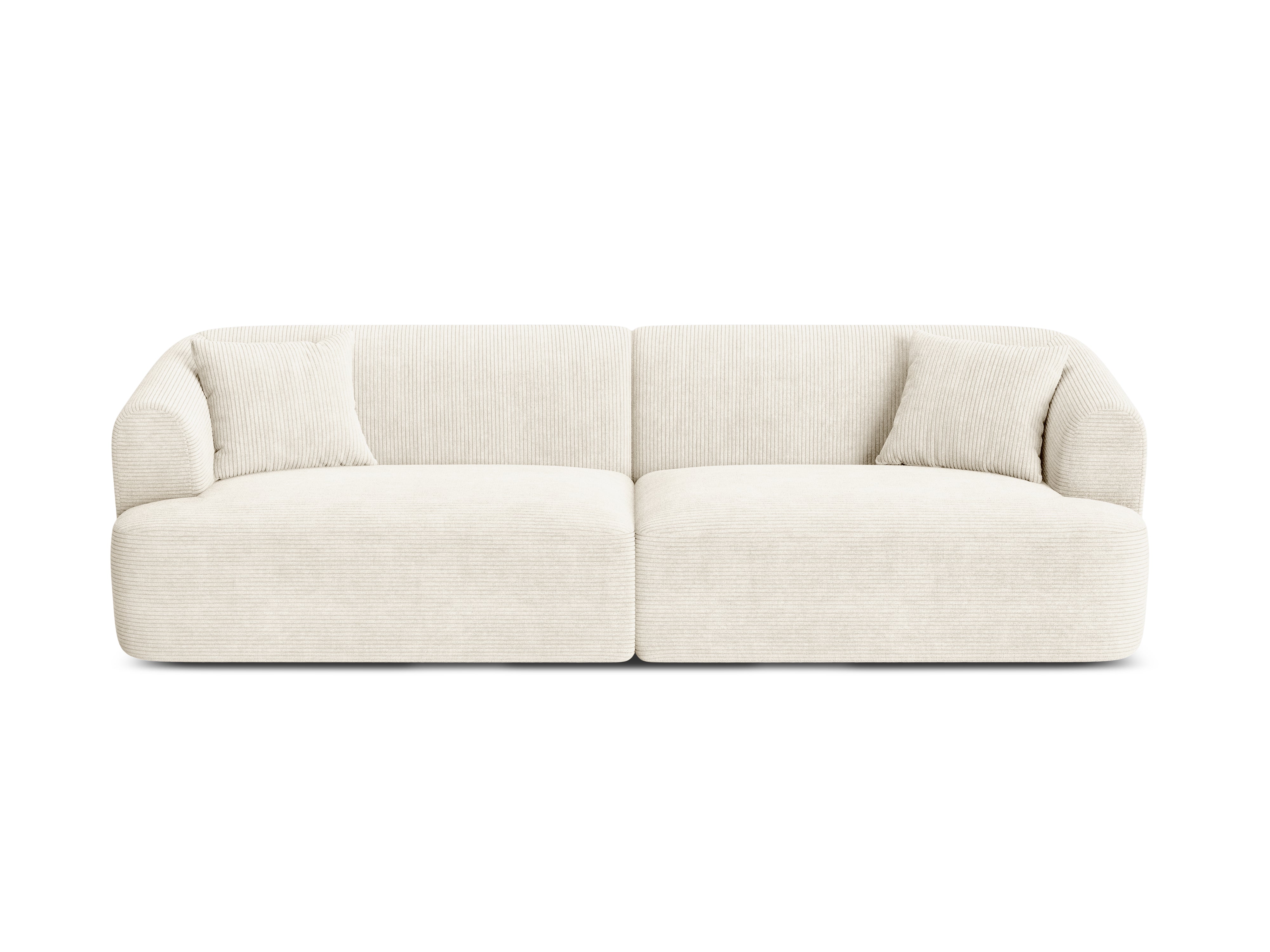 Sofa 4-osobowa CAMPI kremowy sztruks