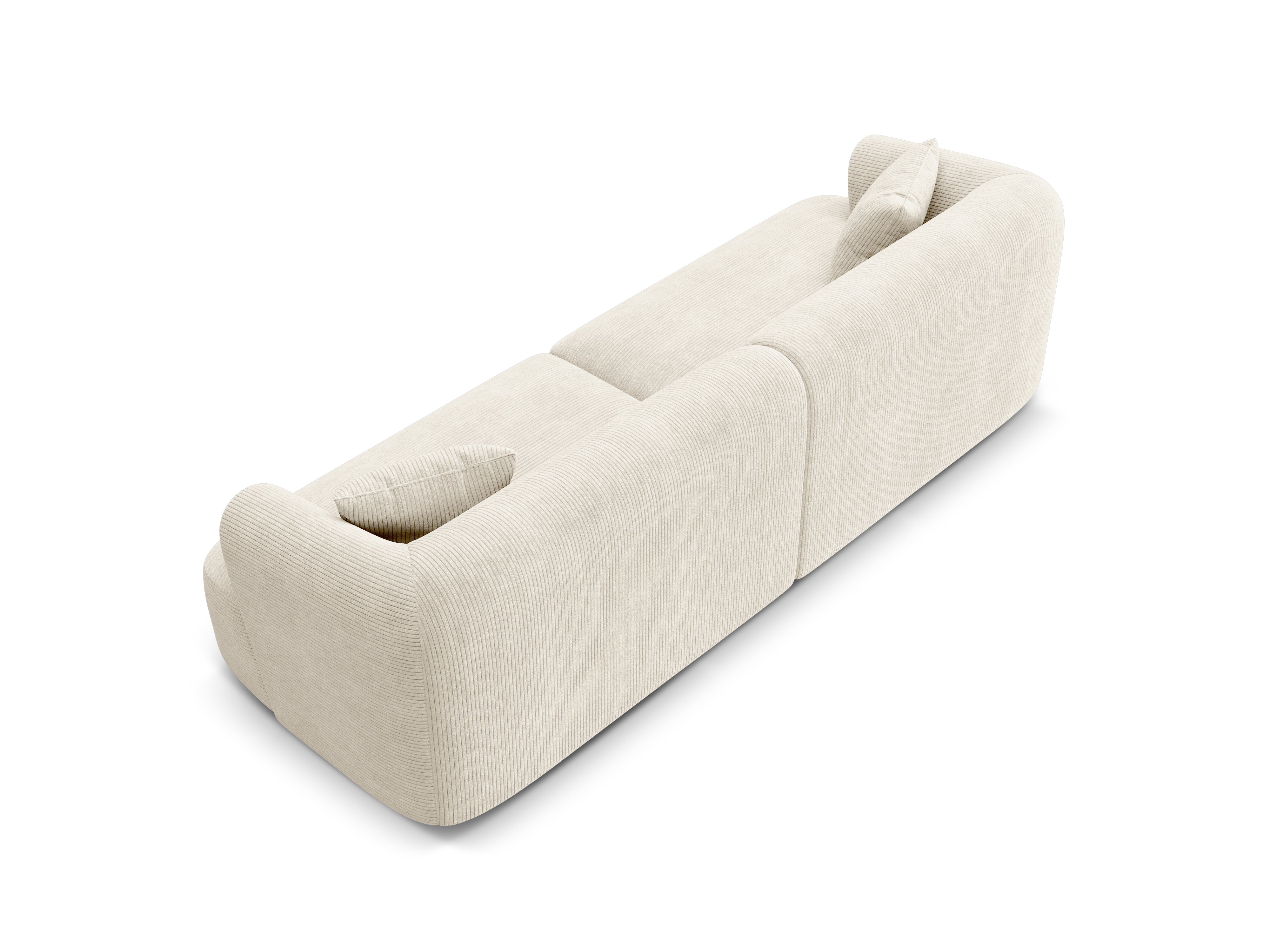 Sofa 4-osobowa CAMPI kremowy sztruks