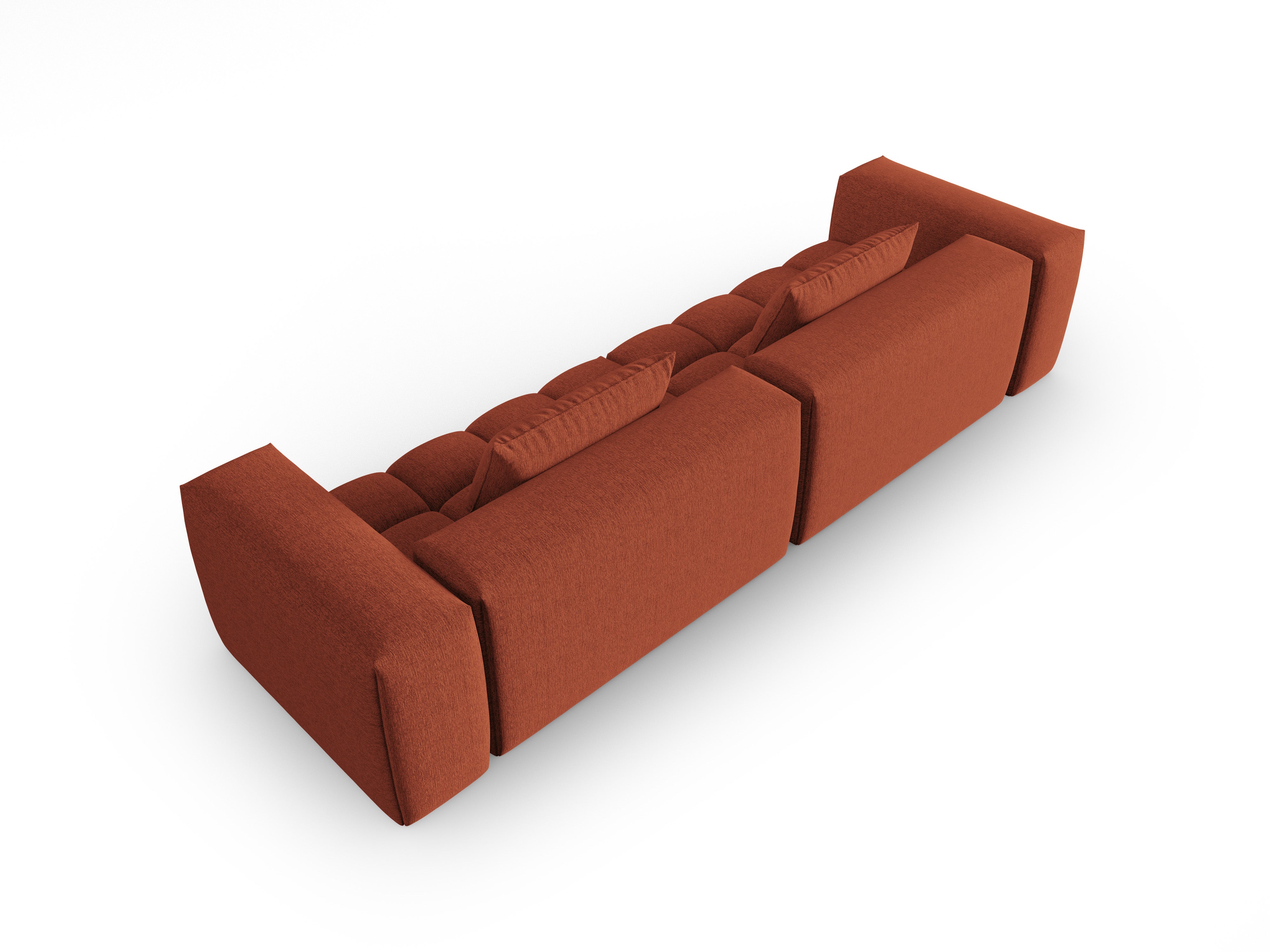 Sofa 5-osobowa VERONA koralowy – Cosmopolitan Design