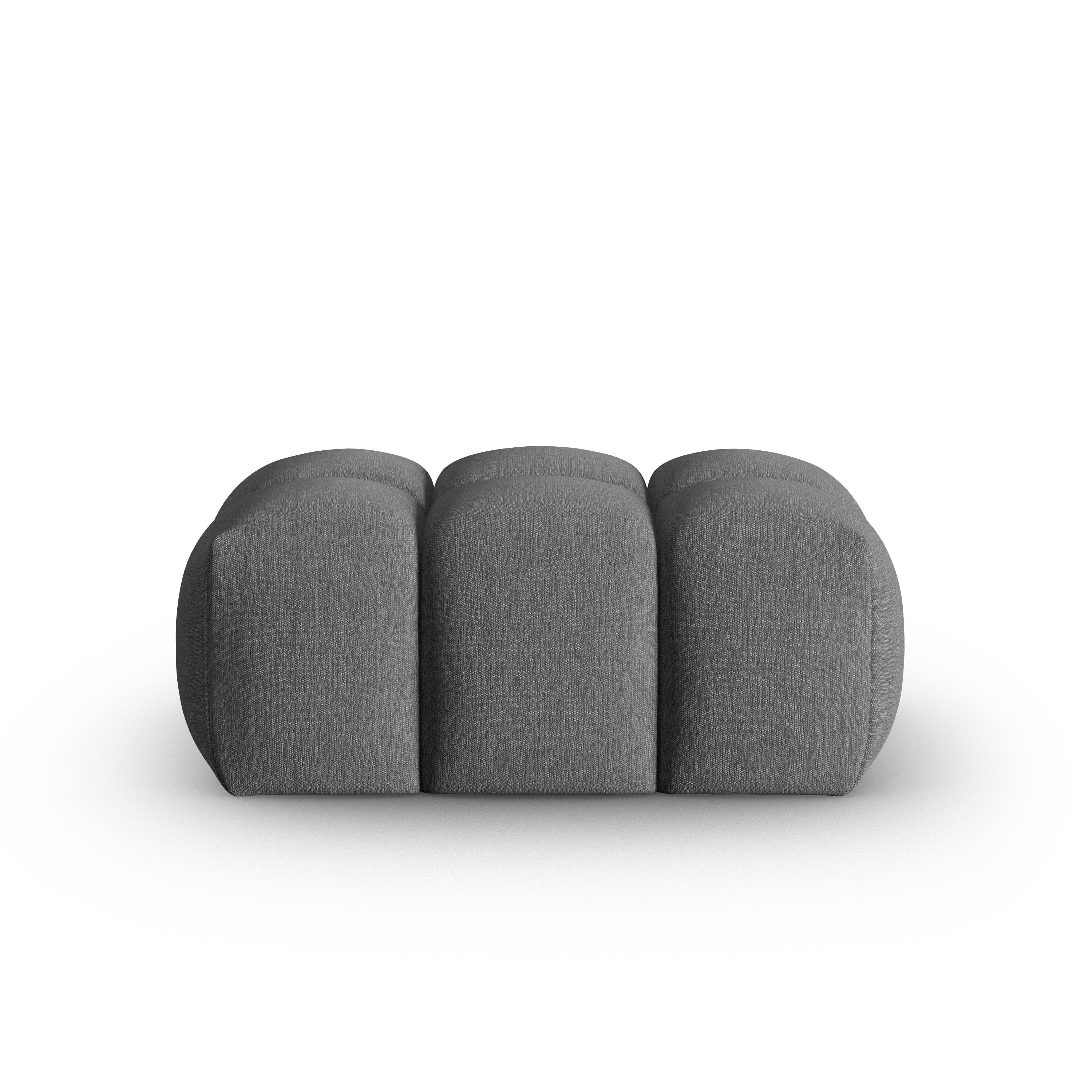 VERONA gray pouf