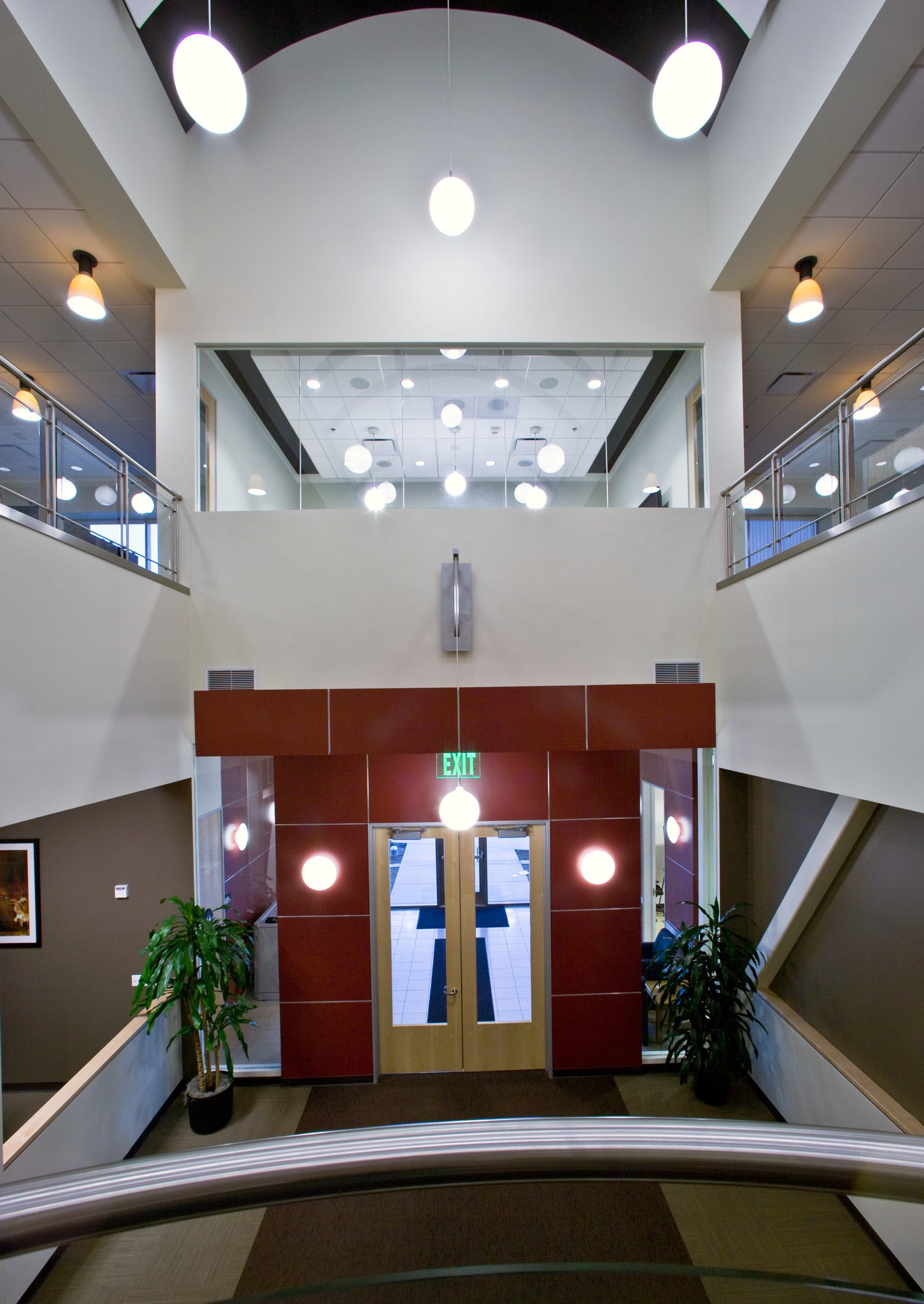 Lampa wisząca WOHLERT białe szkło