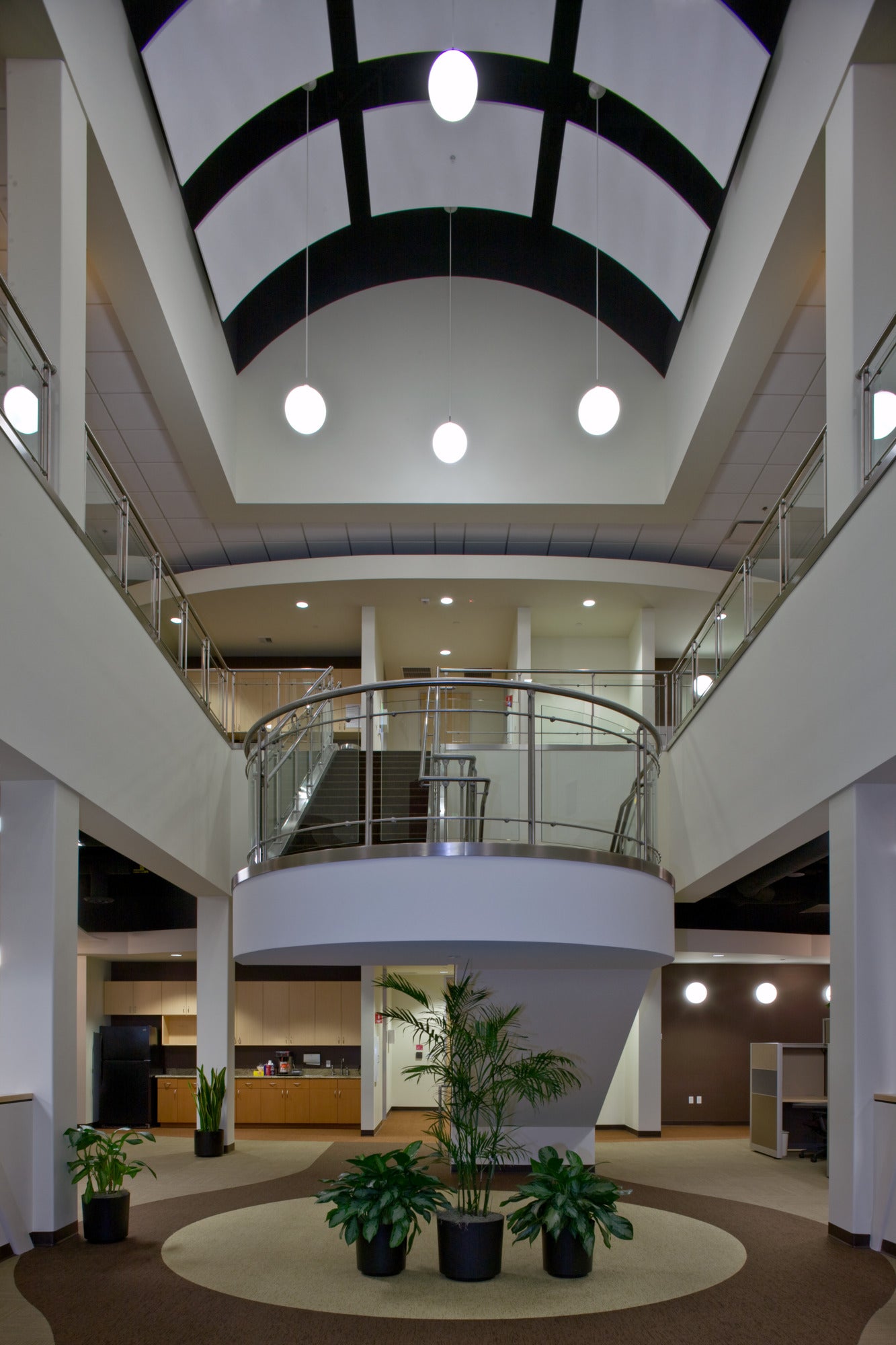 Lampa wisząca WOHLERT białe szkło