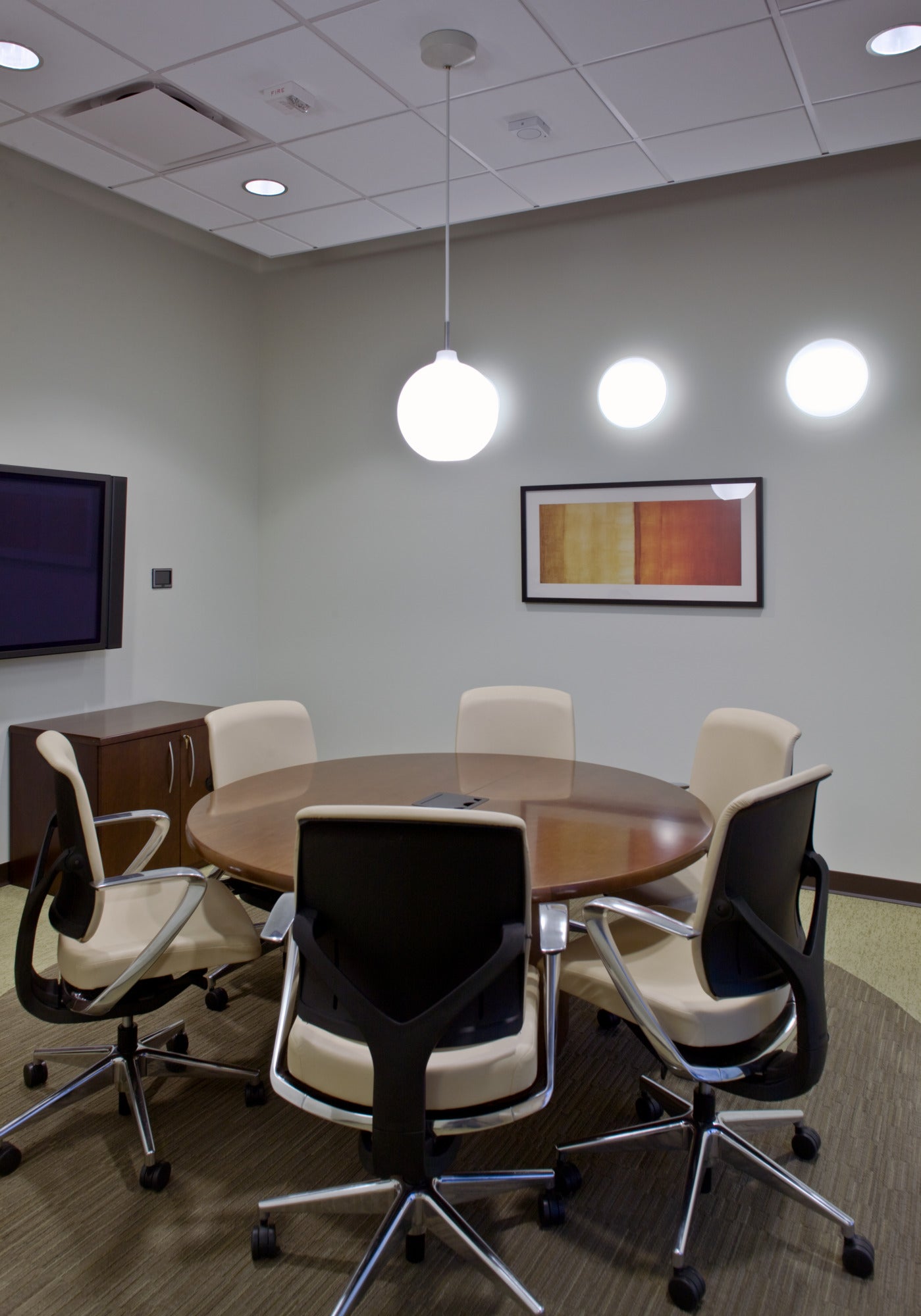 Lampa wisząca WOHLERT białe szkło