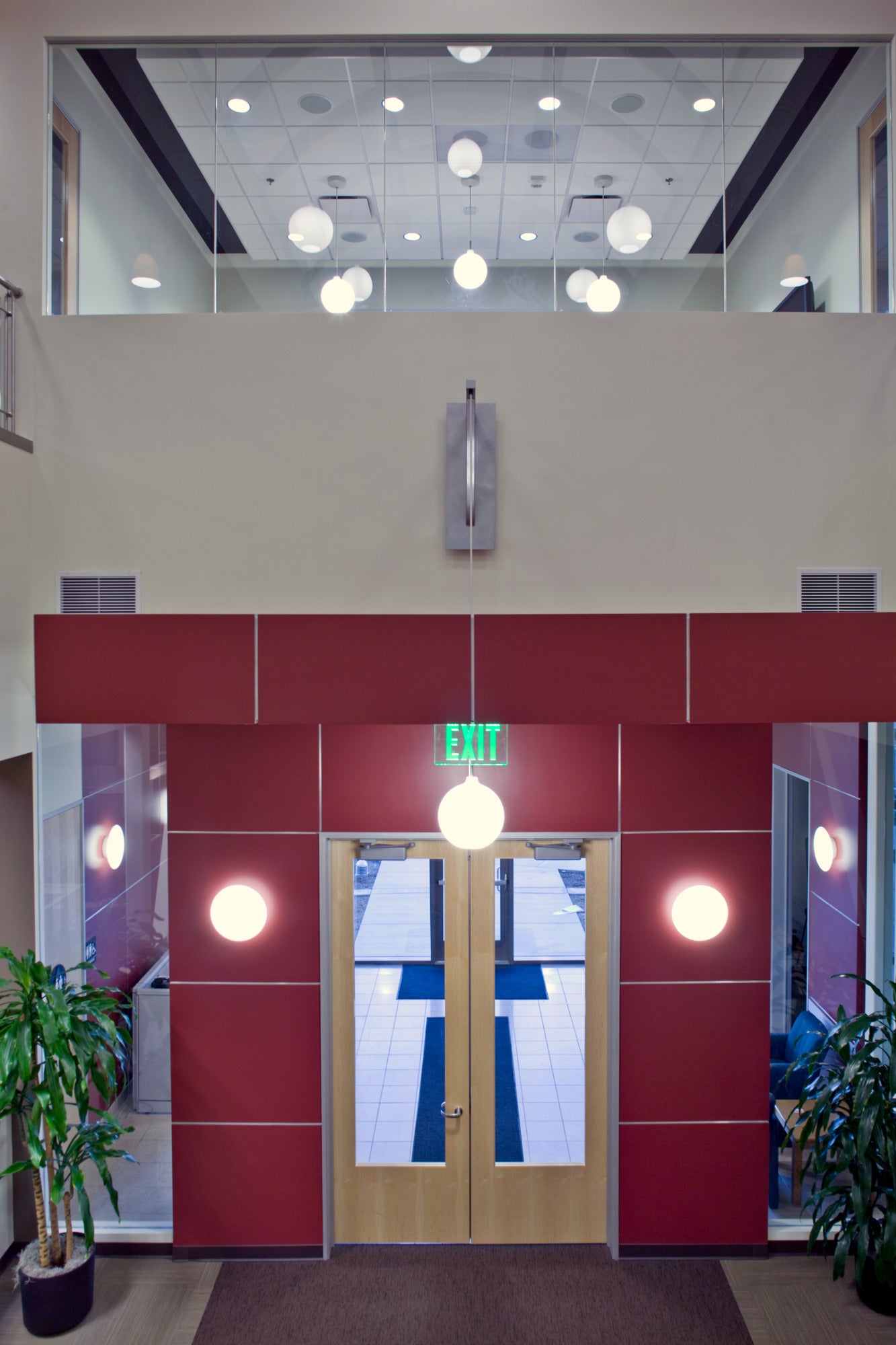 Lampa wisząca WOHLERT białe szkło