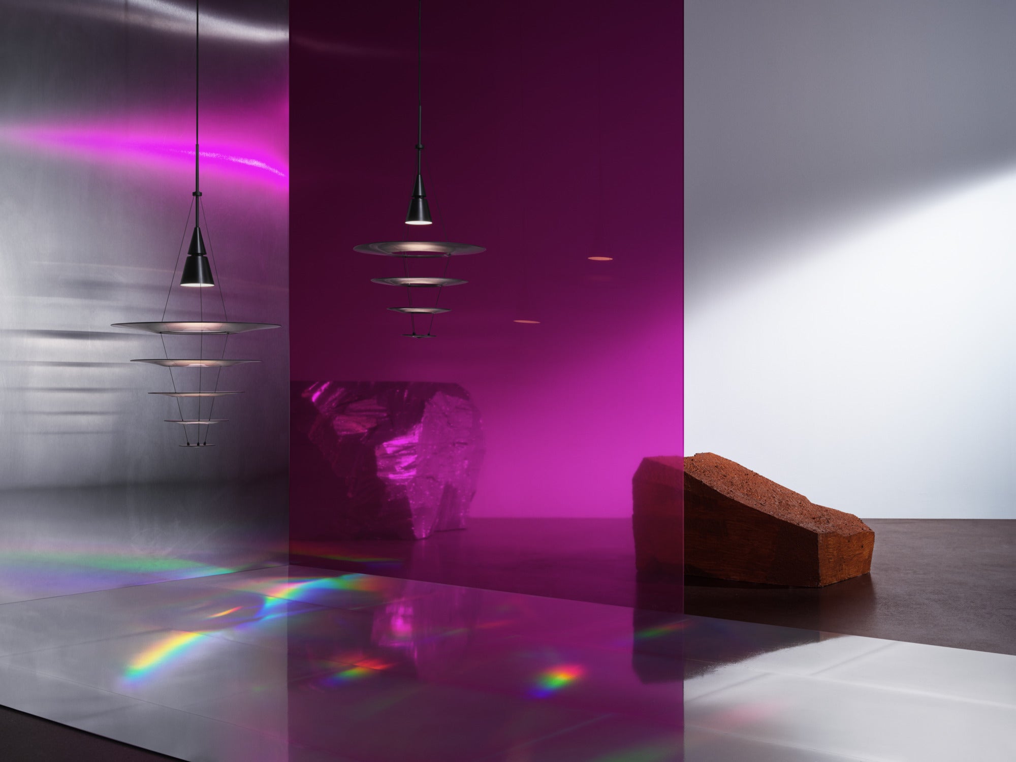 ENIGMA aluminum pendant lamp