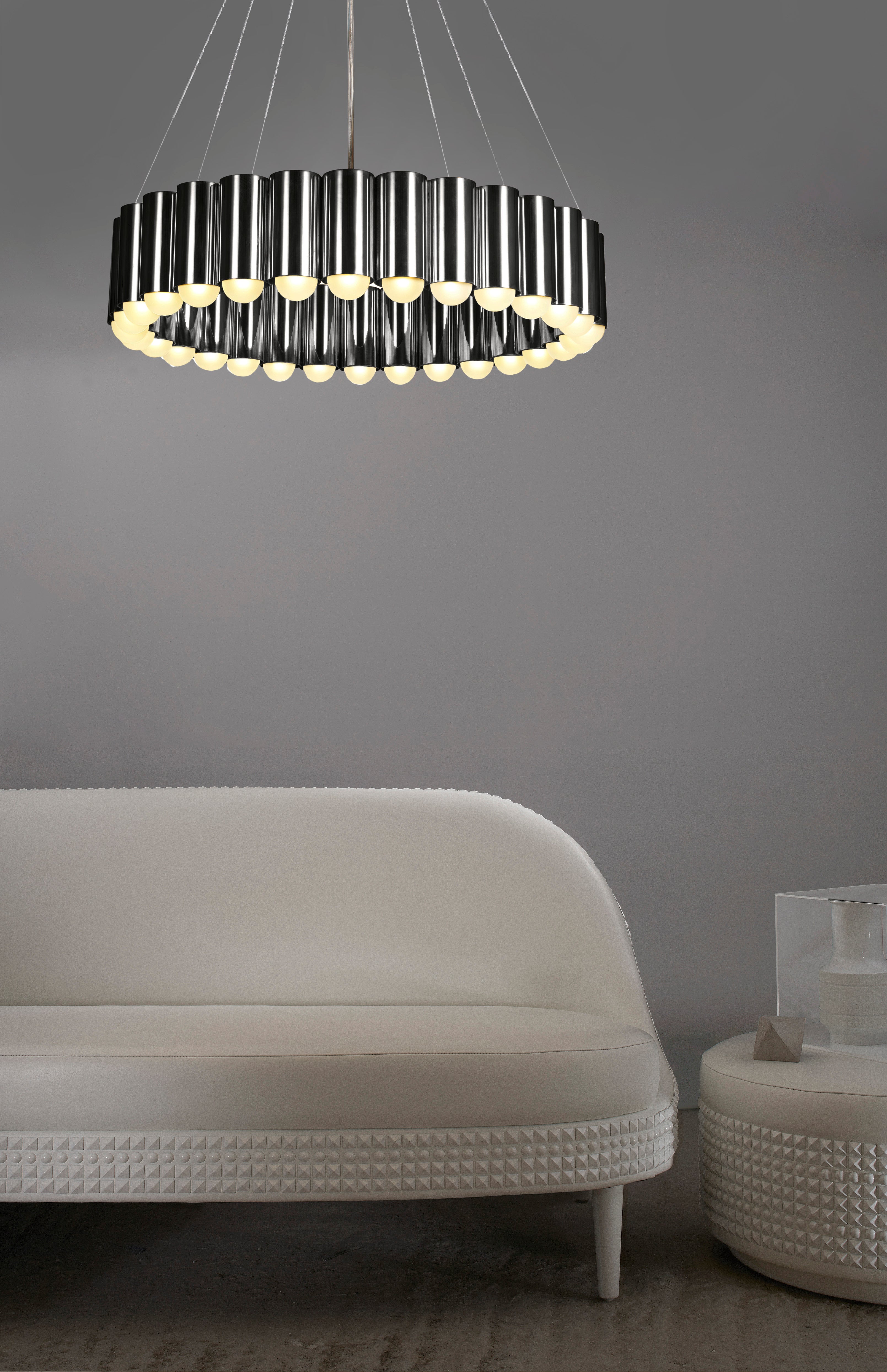 Lampa wisząca CAROUSEL chromowany