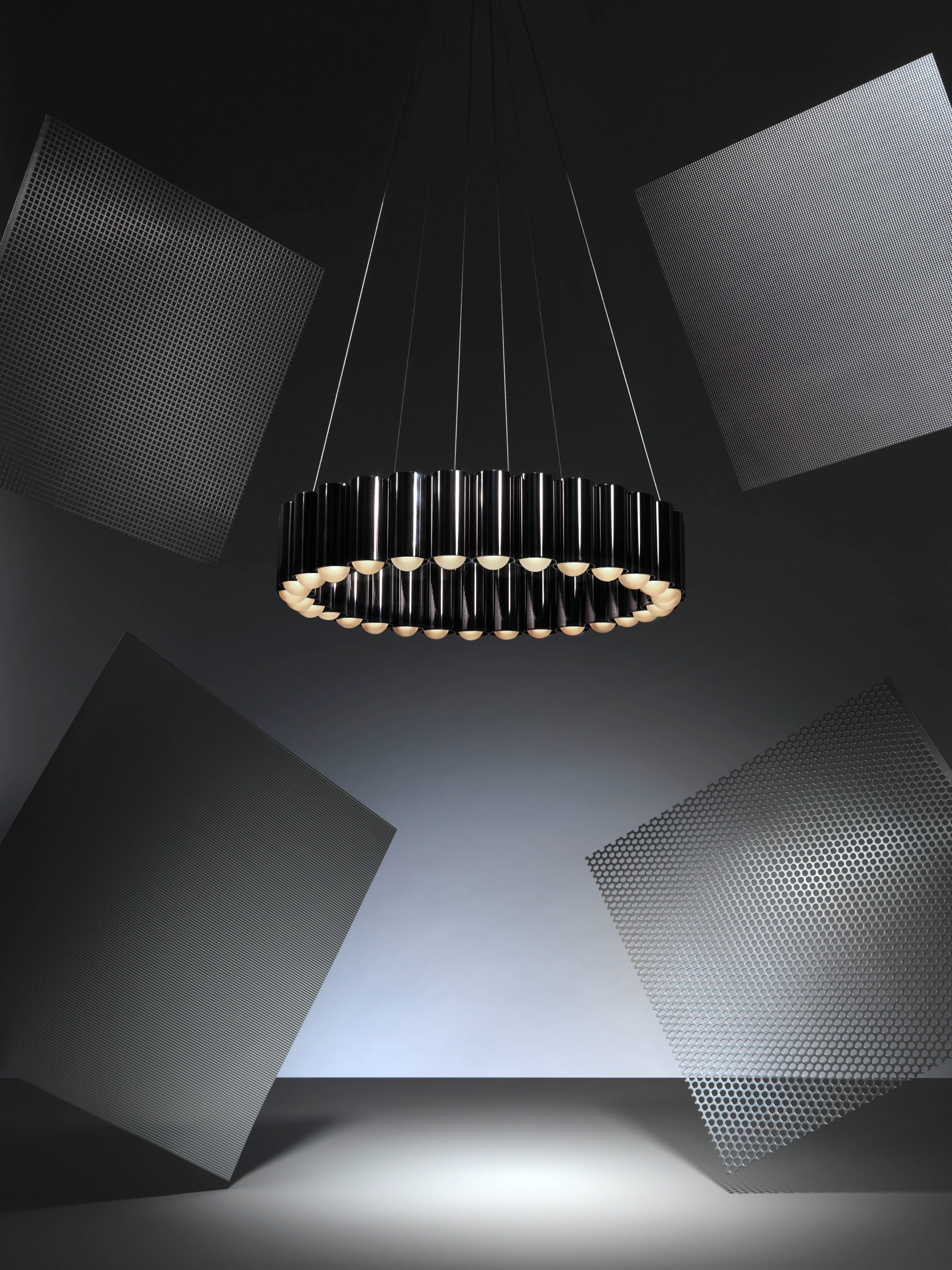 Lampa wisząca CAROUSEL gunmetal