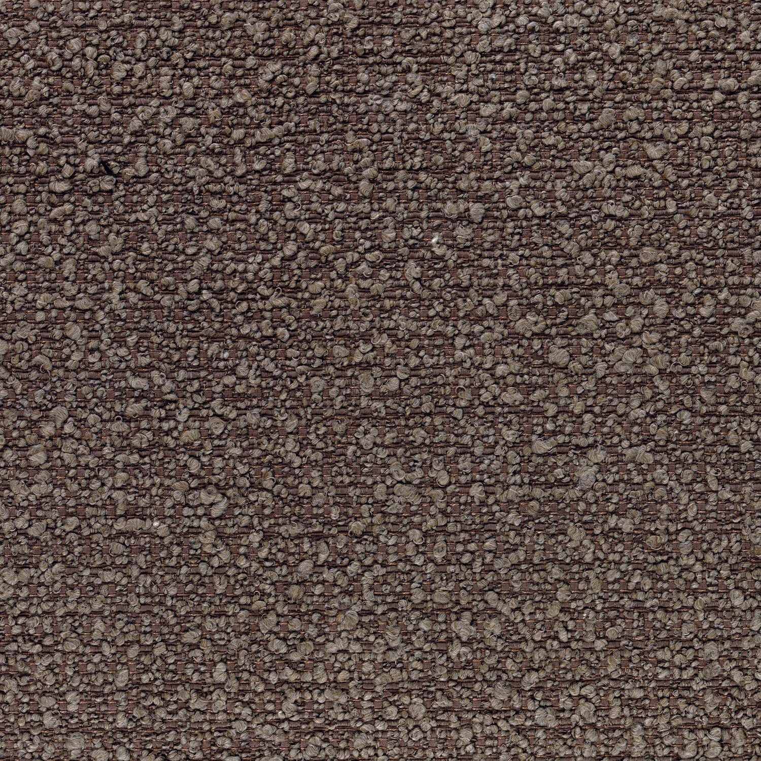 Textilstruktur-Tapete Boucle ETREINTE - TAUPE grau-braun