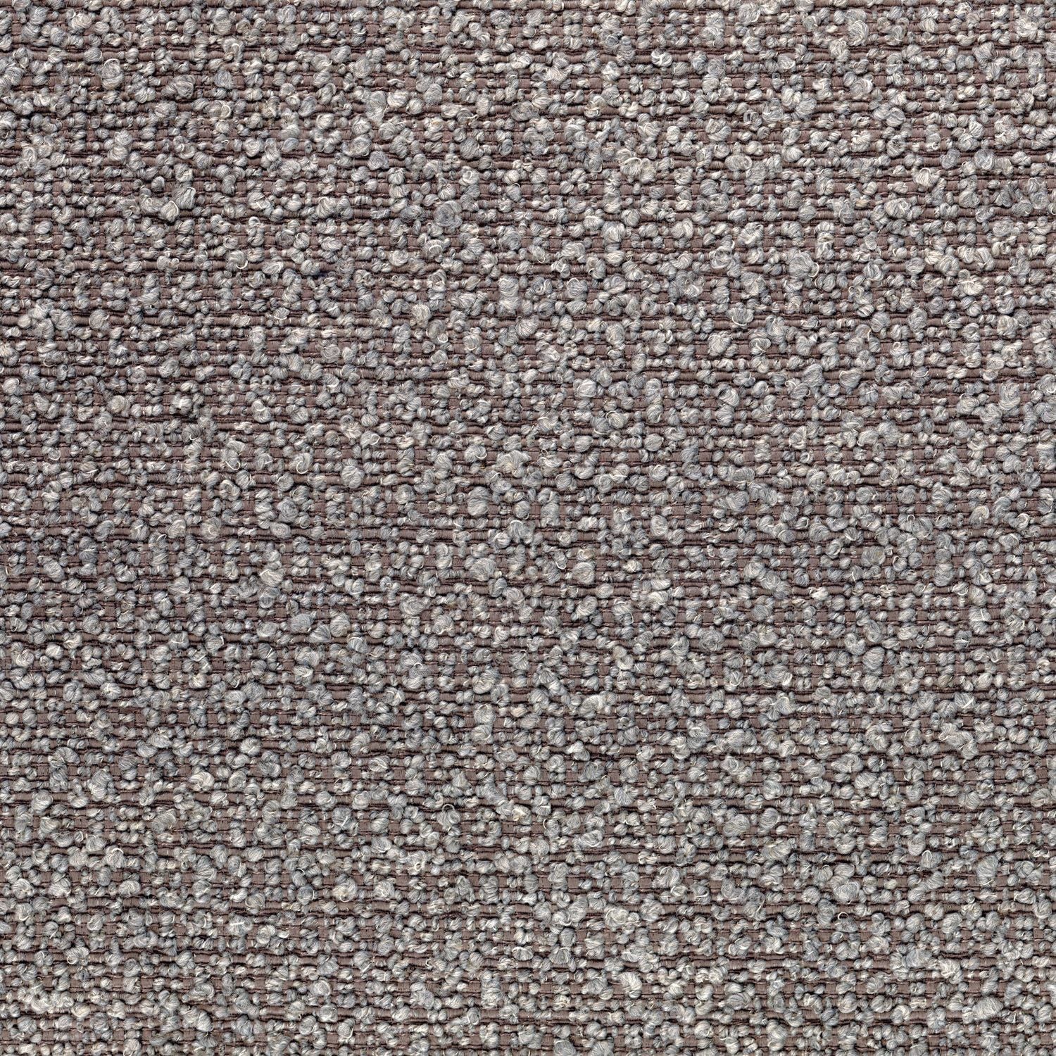 Textilstruktur Tapete Boucle ETREINTE - GRIS FUSAIN grau mit Bronze