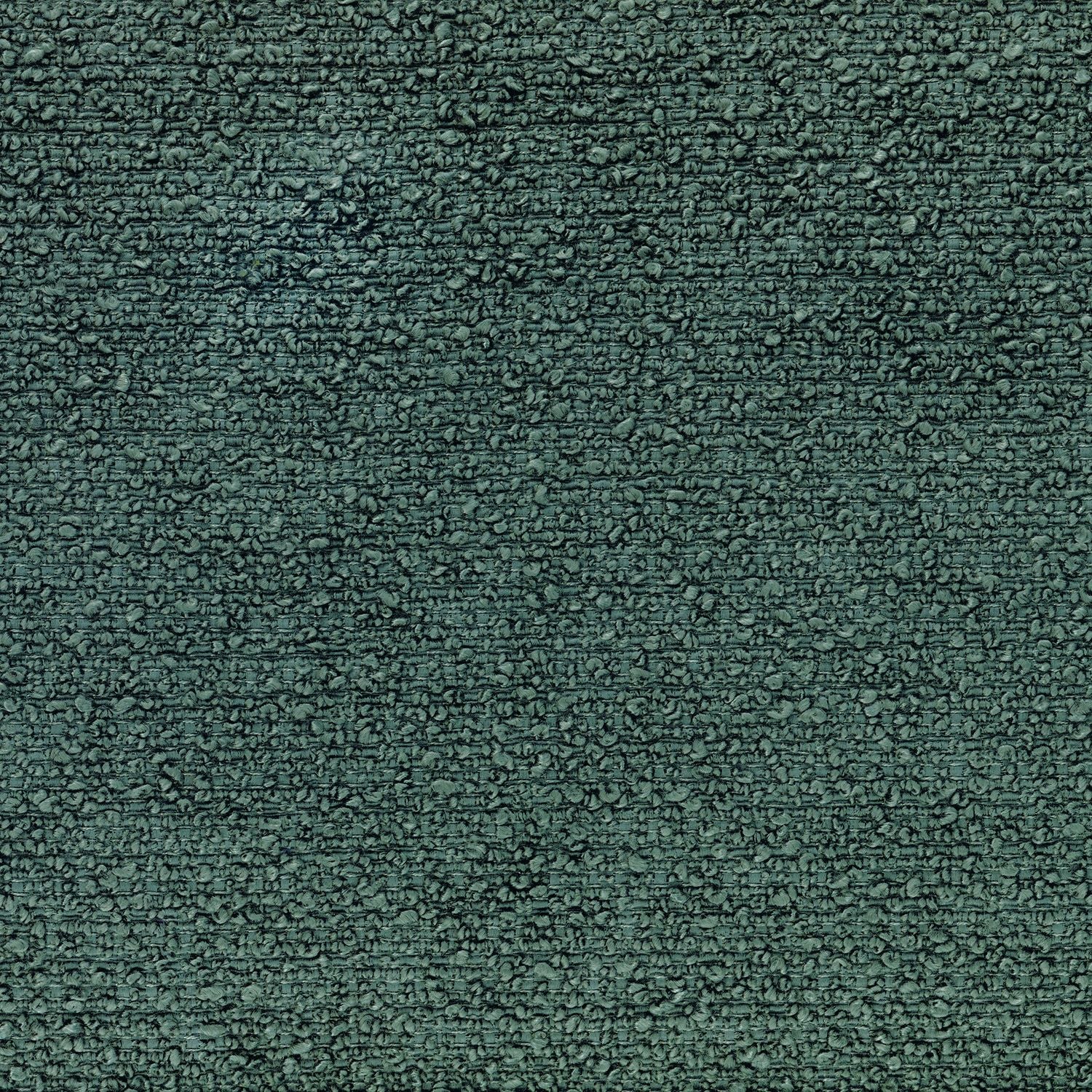Textured textile wallpaper boucle ETREINTE - IMPERIAL GREEN imperial green