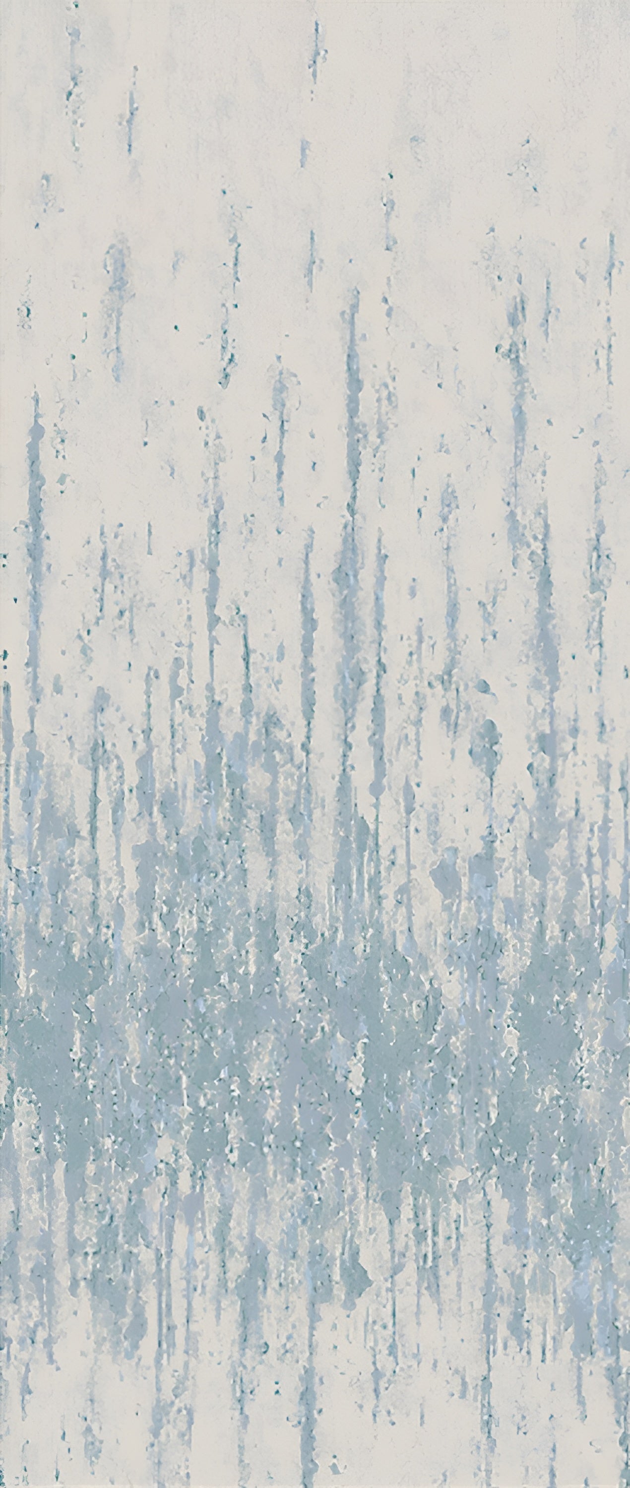 Mural tekstylny imitujący postarzałą ścianę ORCIA - PIERRE BLEUE niebieski z beżowym