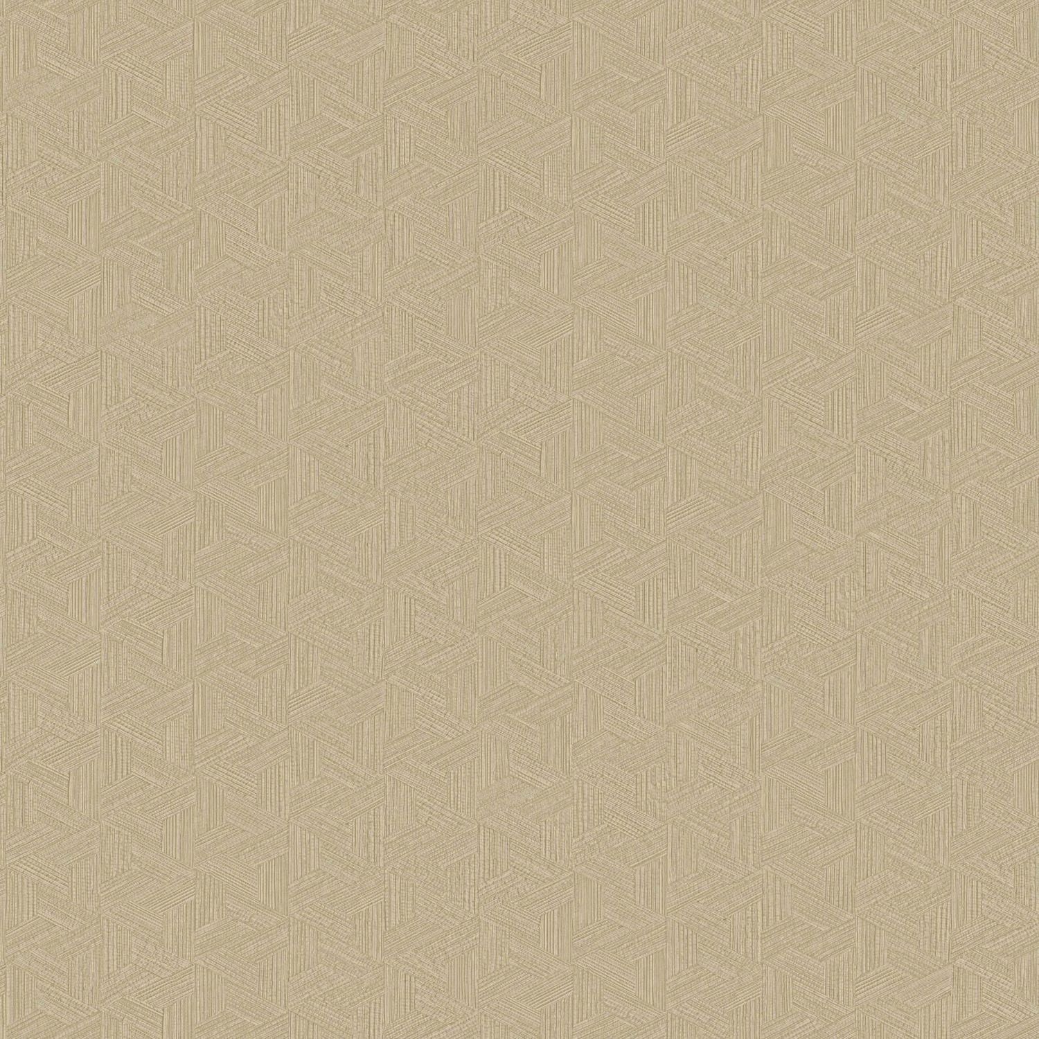 Tapeta strukturalna geometryczna inspirowana liśćmi bananowca LINDU - TRAVERTIN beżowy