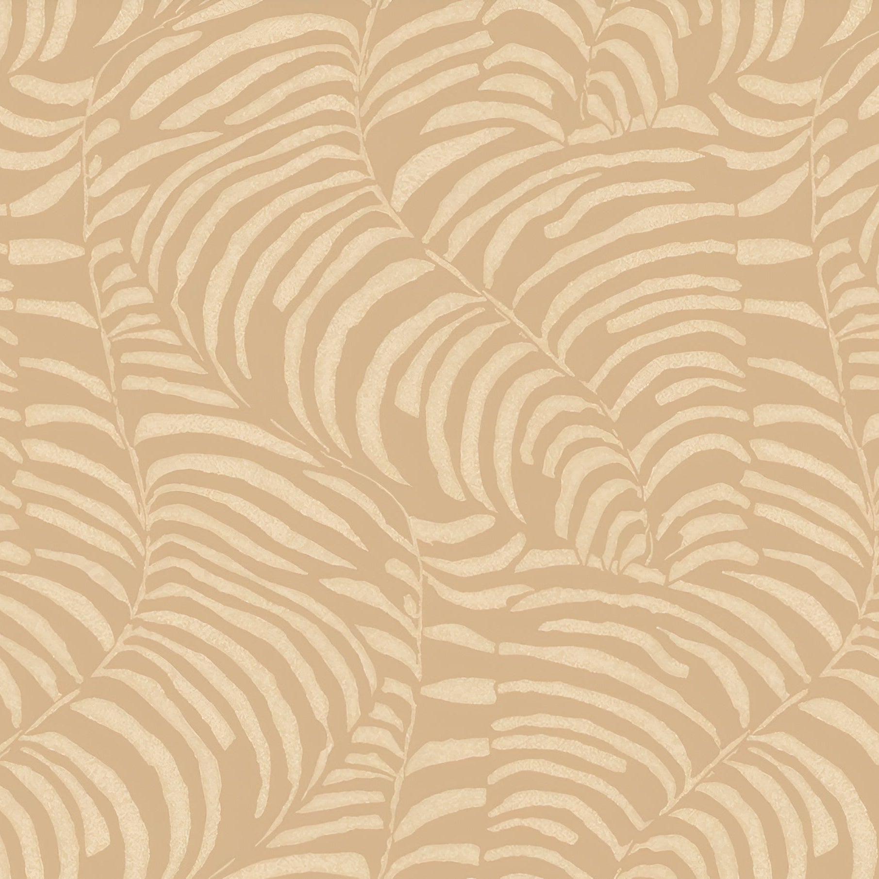 Tapeta flizelinowa z motywem roślinnym NOBILE - SABLE/NACRÉ piaskowy z perłowym