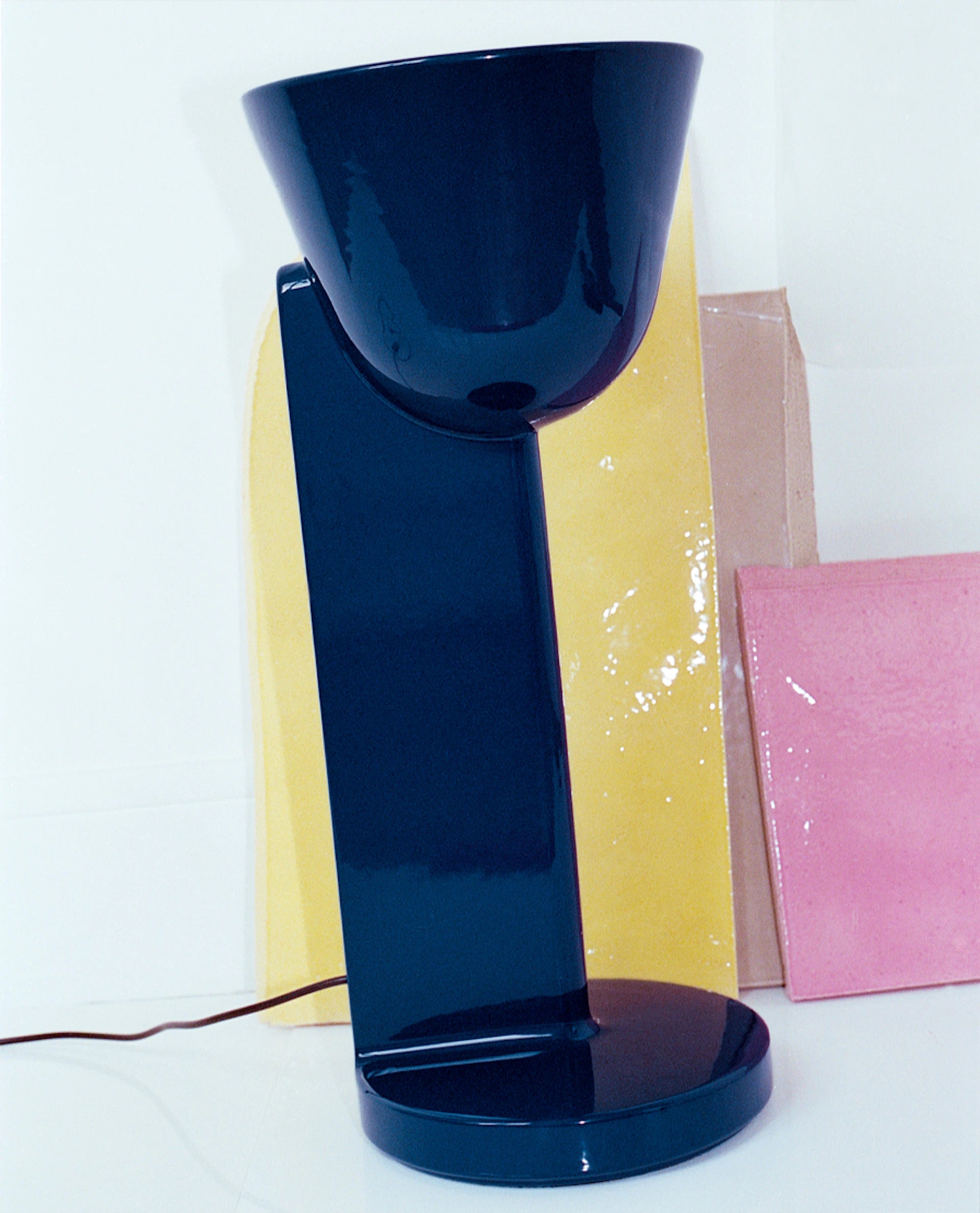 Lampa stołowa CÉRAMIQUE granatowy