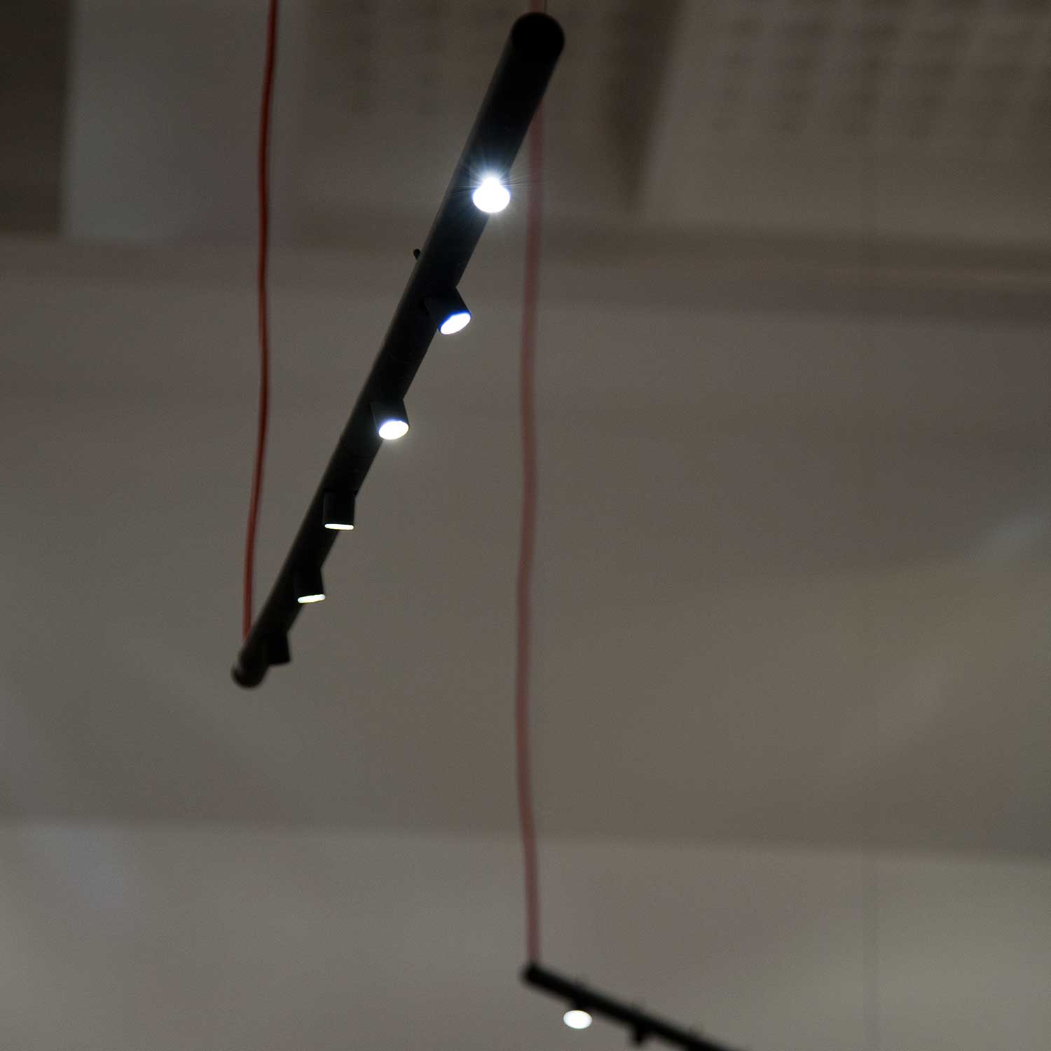 Lampa wisząca 6-punktowa COLIBRÌ czarny