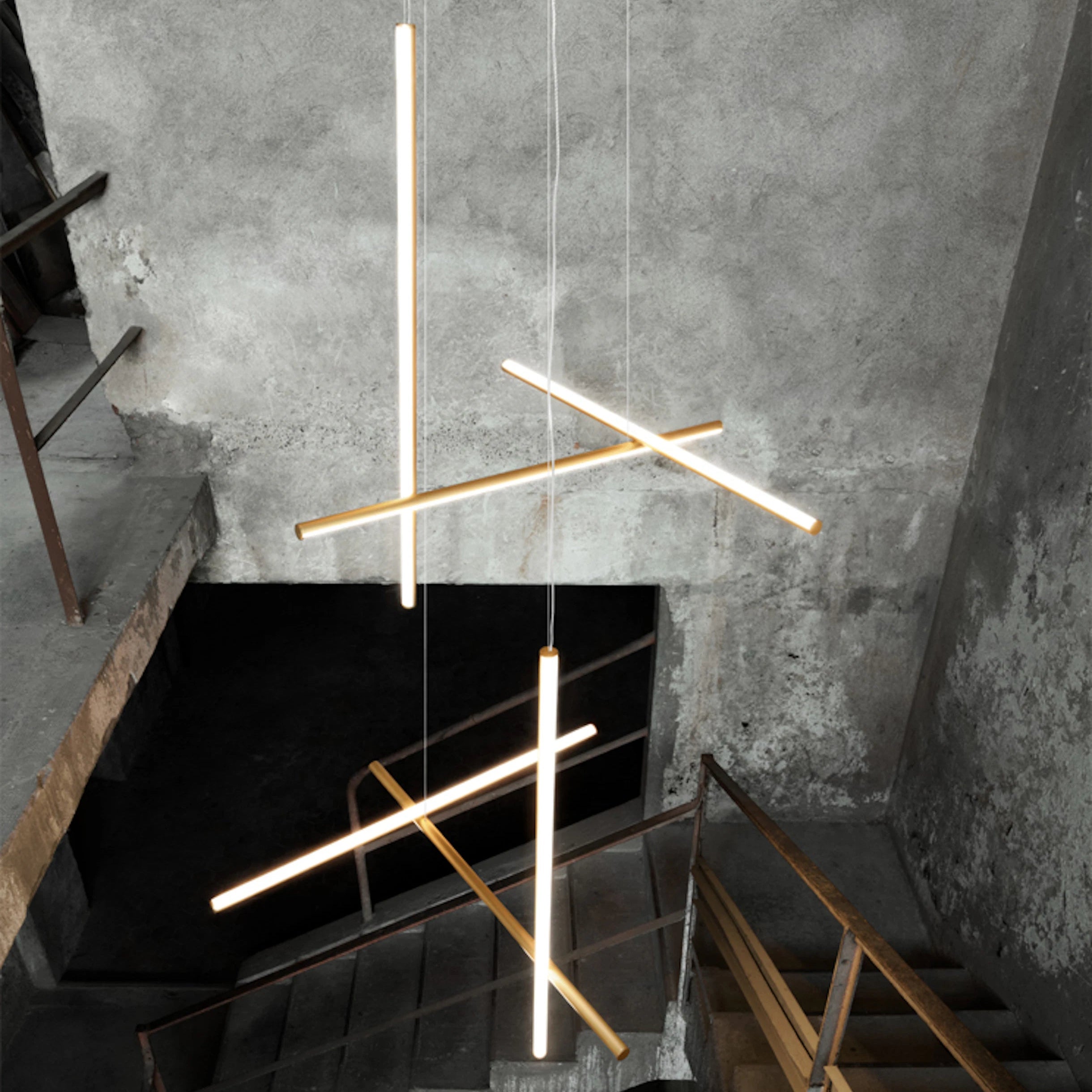 Pendelleuchte COORDINATES CL III champagner