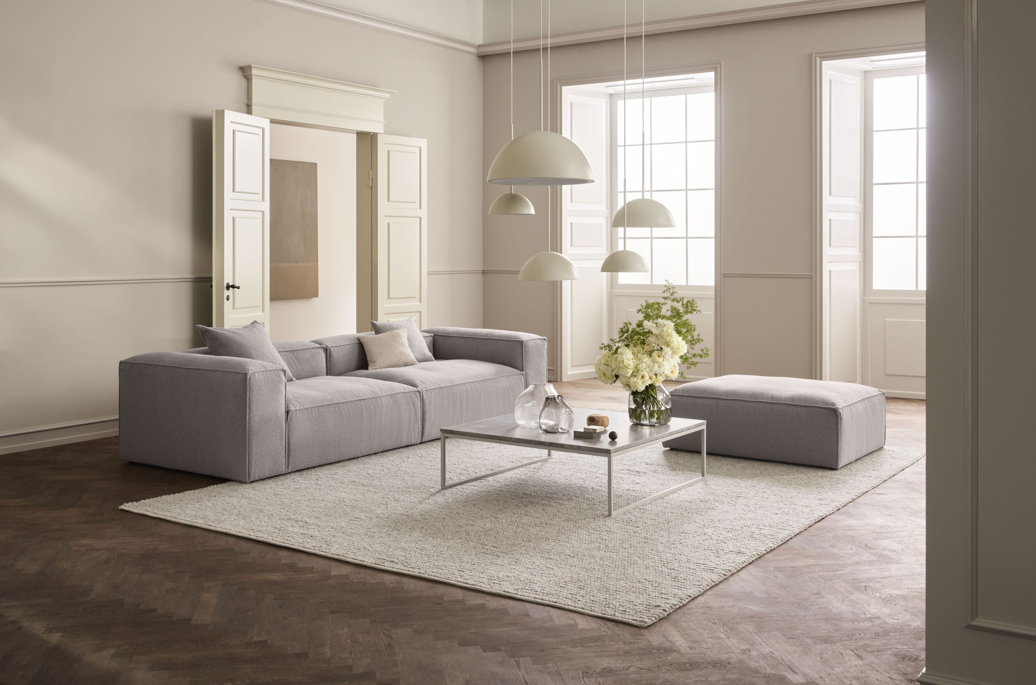 Sofa rozkładana COSIMA BED tapicerowany