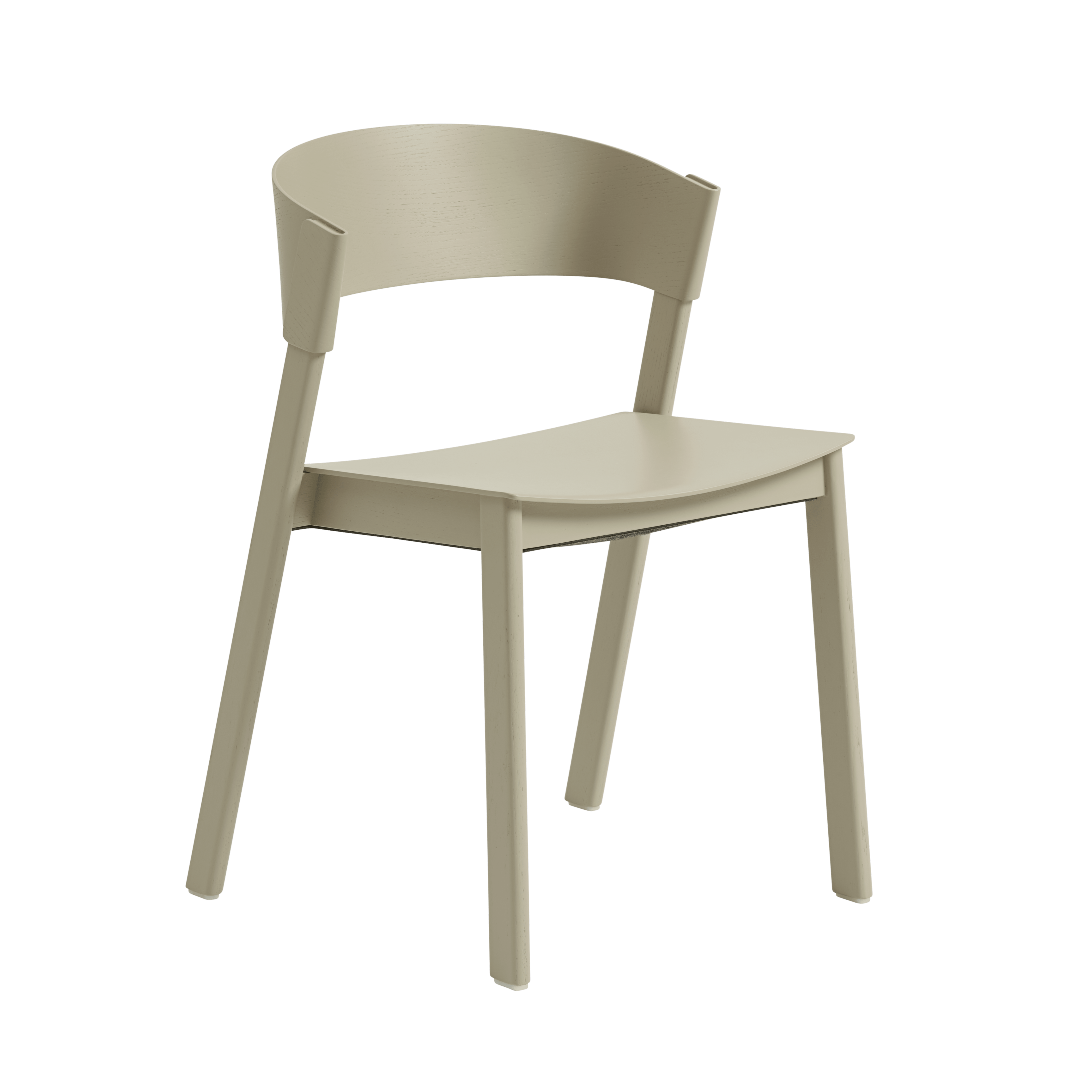 Stuhl COVER dunkelbeige
