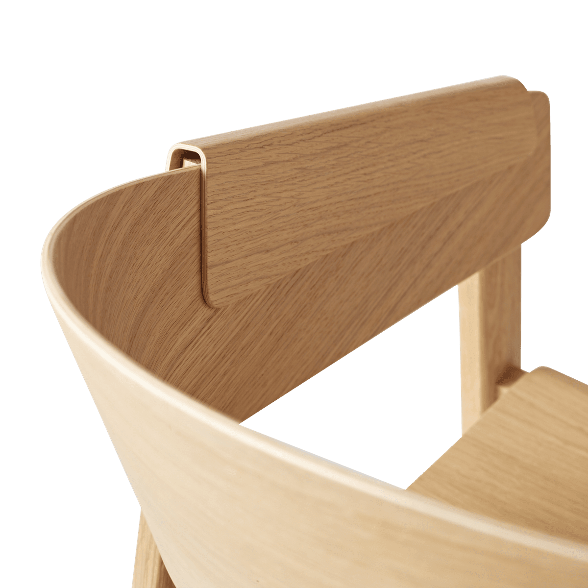 COVER Armchair with Oak Veneer