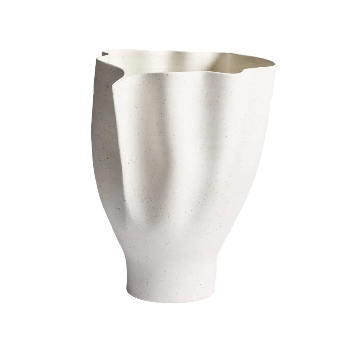 Wazon NILEA ecru ceramiczny – Kave Home