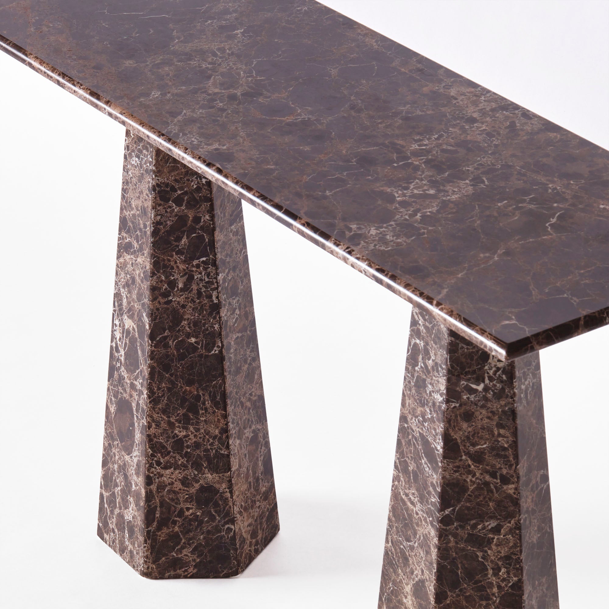 Konsole HEXAGON Marmor Emperador