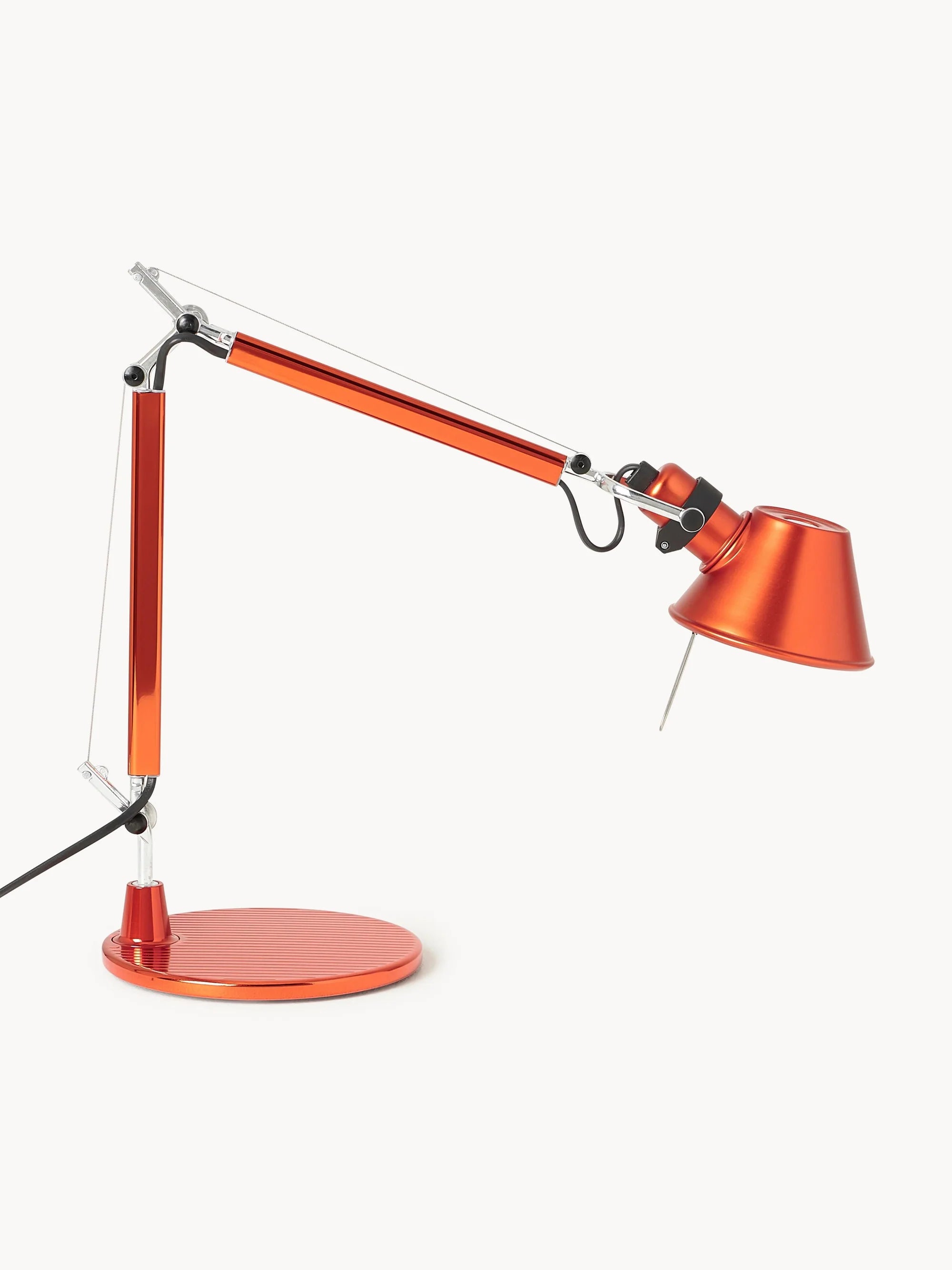 Adjustable Desk Lamp TOLOMEO MICRO Matte Orange