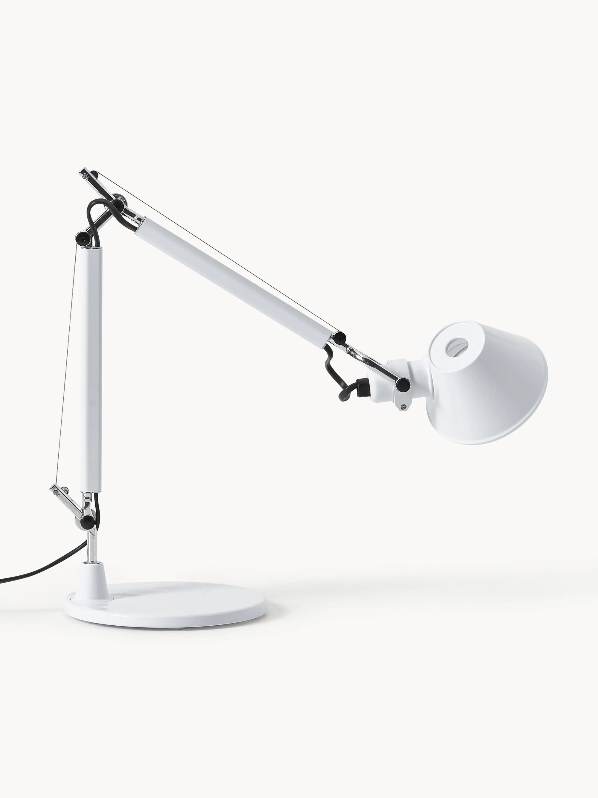 Lampa biurkowa regulowana TOLOMEO MICRO matowy biały