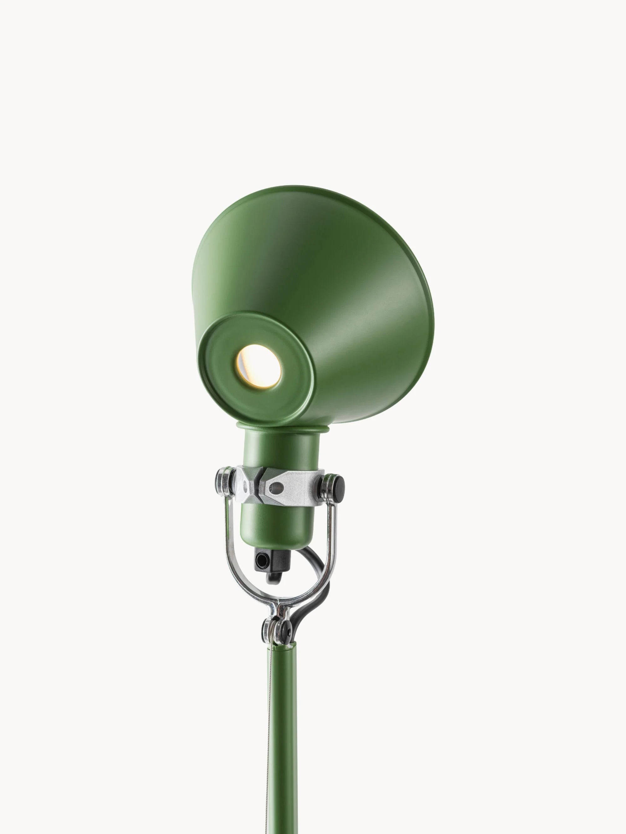 Verstellbare Schreibtischlampe TOLOMEO MICRO COLOR MATTE olivgrün