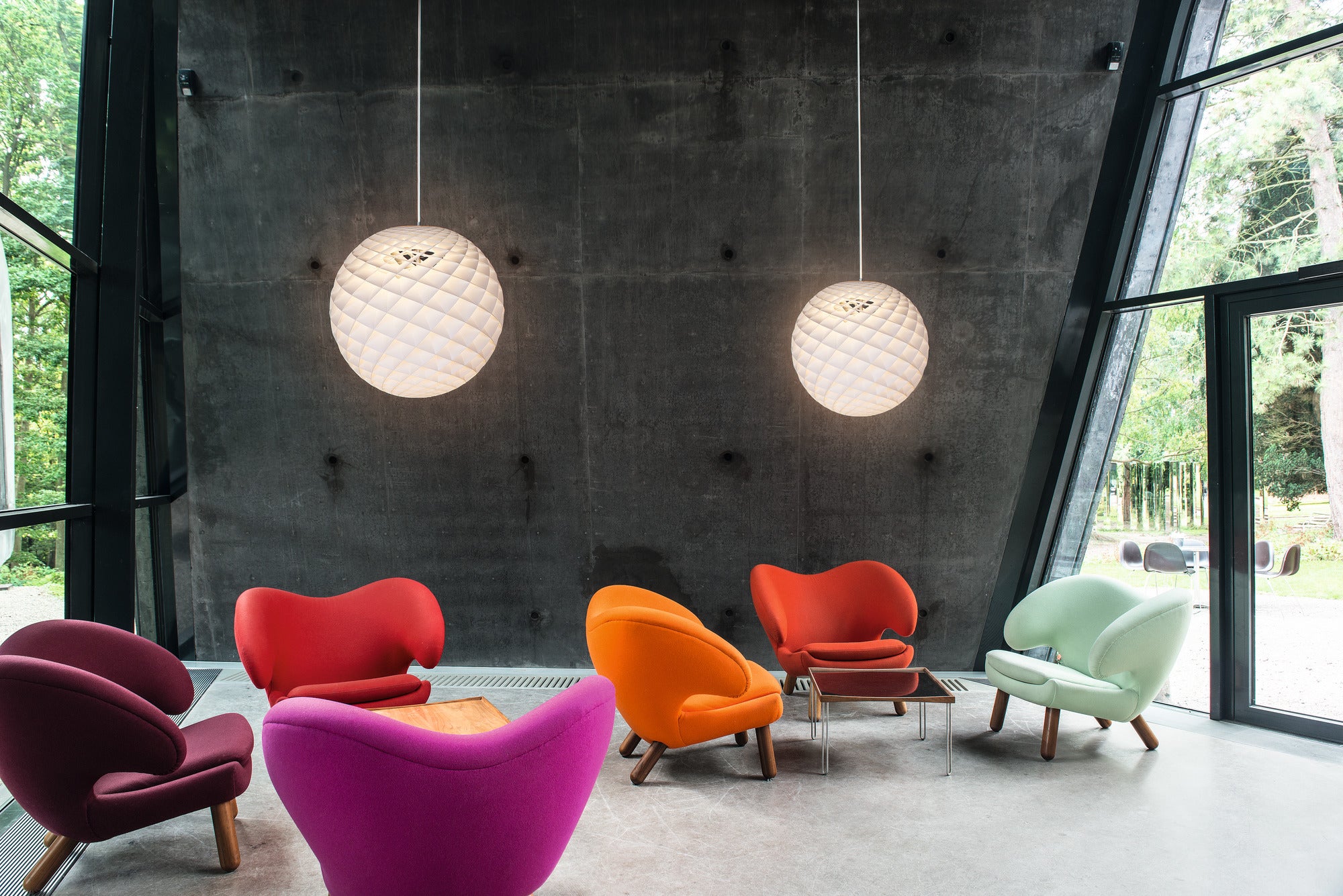 Lampa wisząca PATERA biały