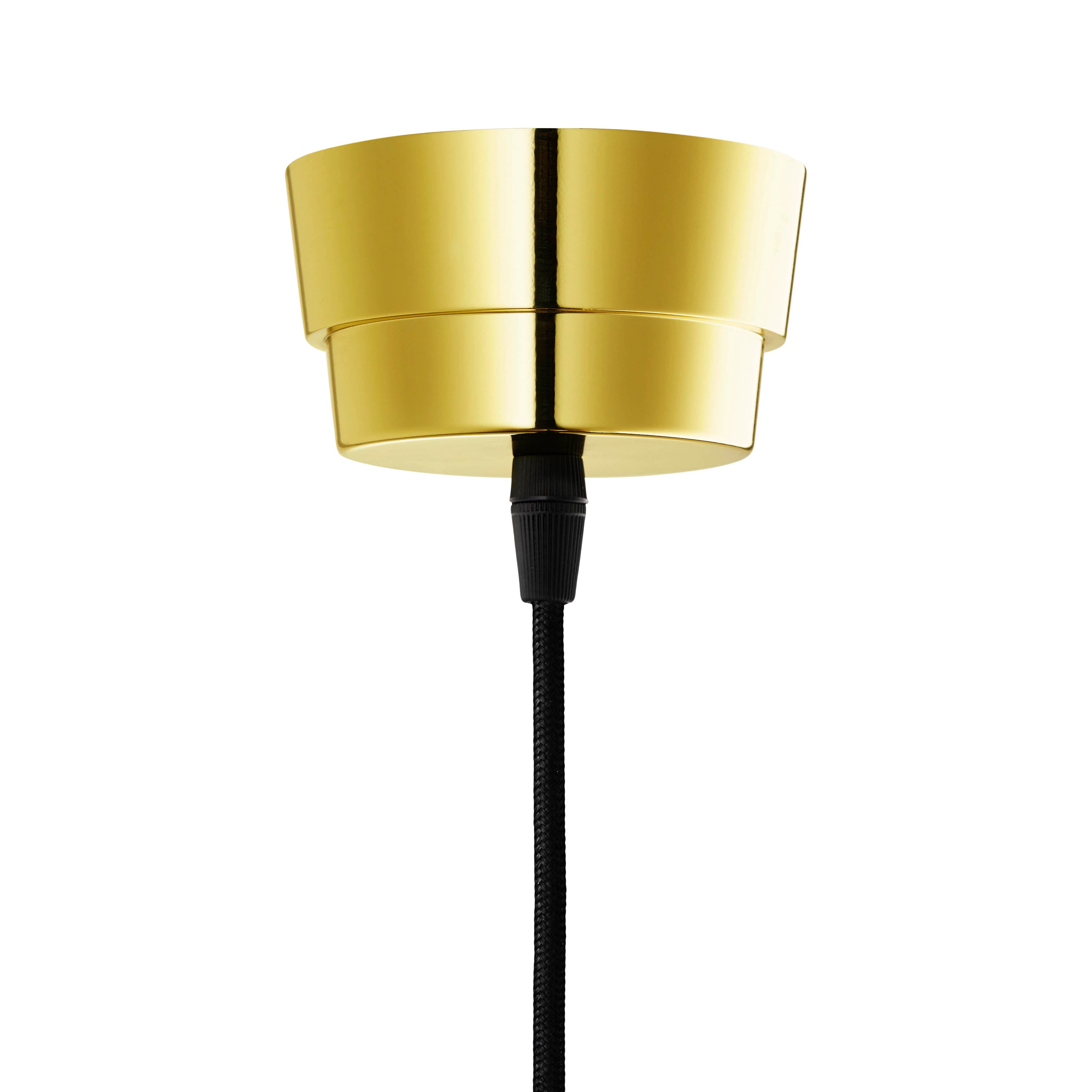 Lampa wisząca NEW WAVE OPTIC różowe szkło ze złotym wykończeniem