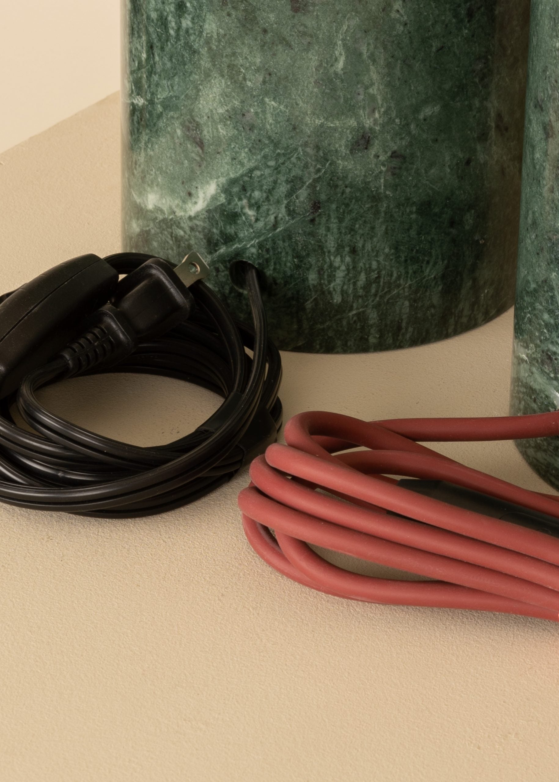 Lampa stołowa PURA KELO DOUBLE zielony marmur