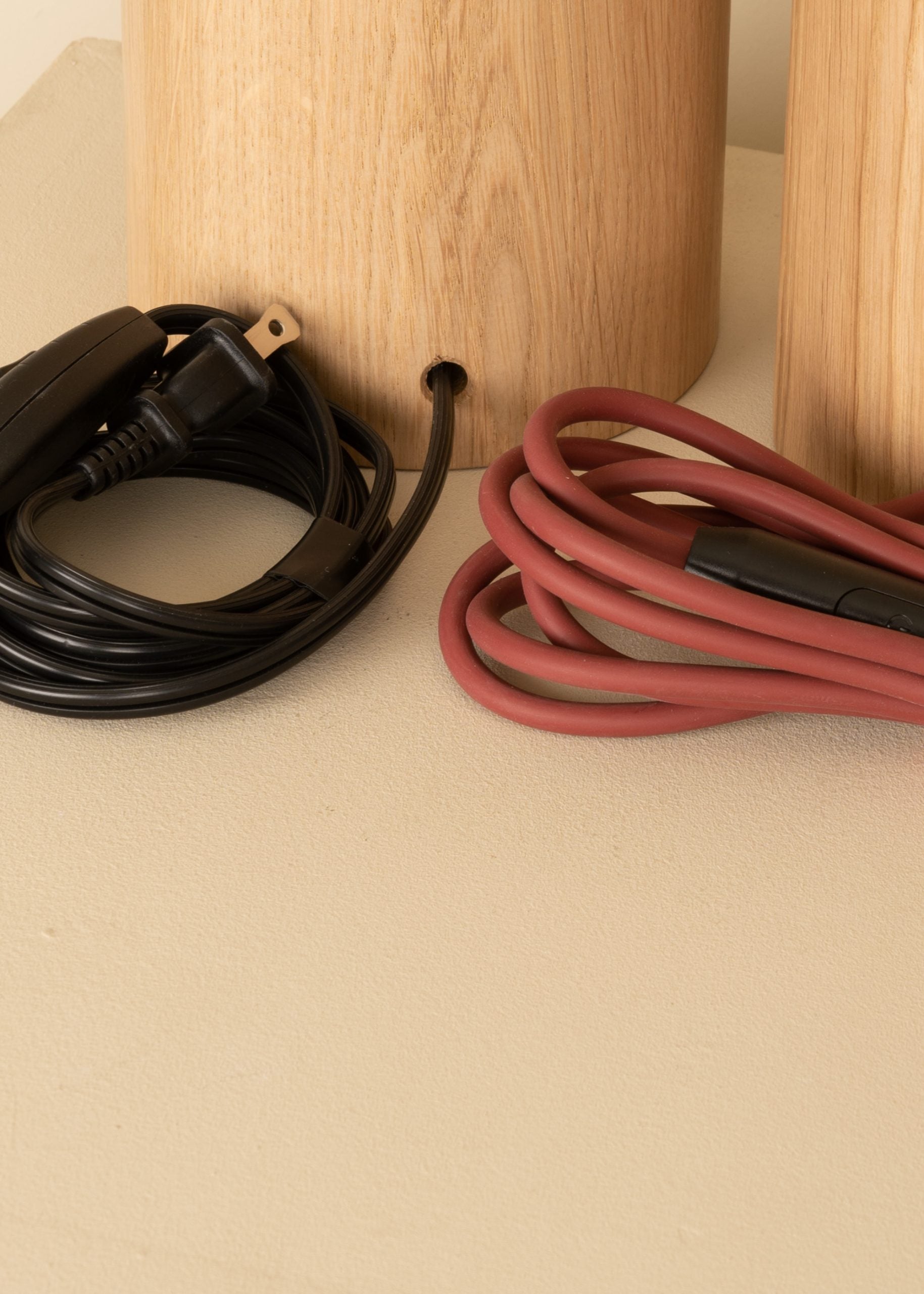 Tischlampe PURA KELO DOUBLE Eichenholz