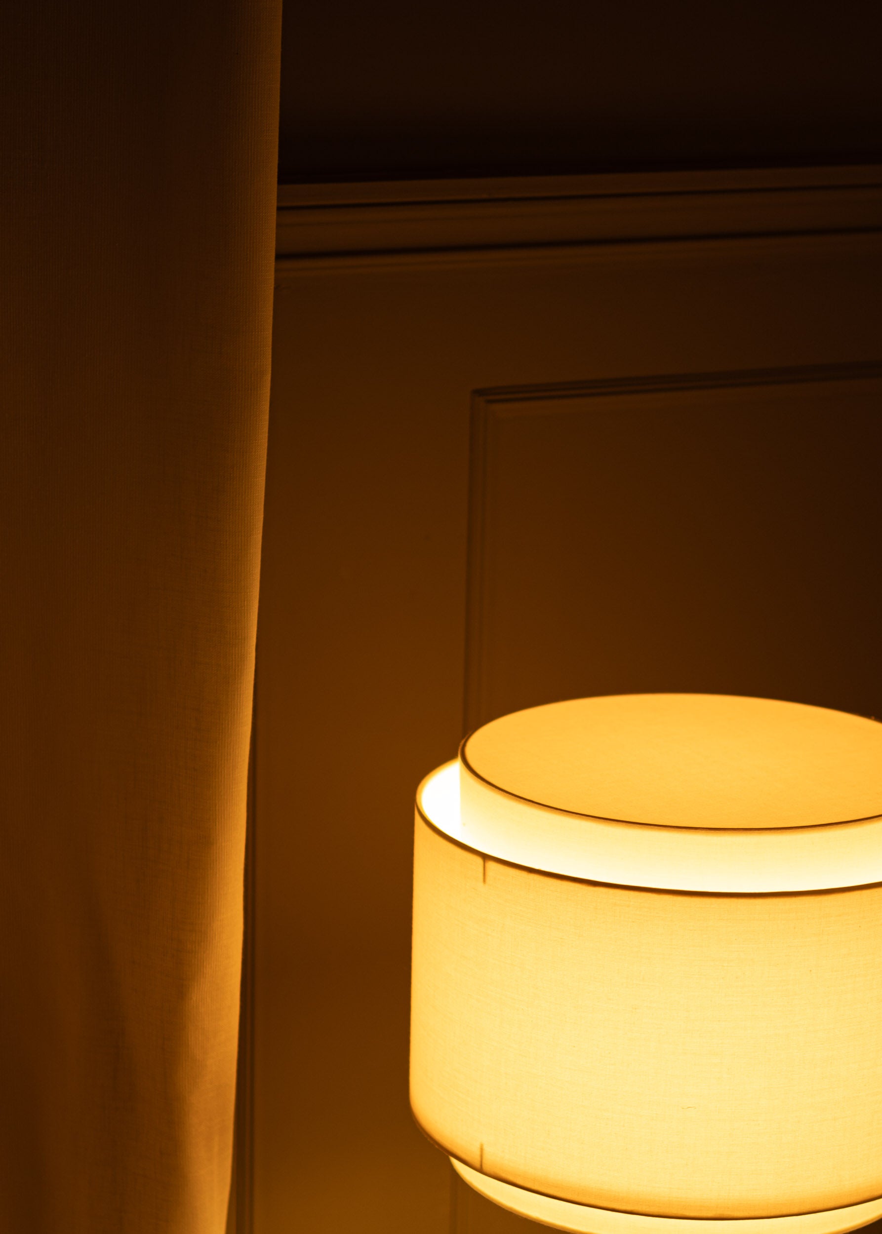 Lampa stołowa PIPO DUOBLE brązowy marmur