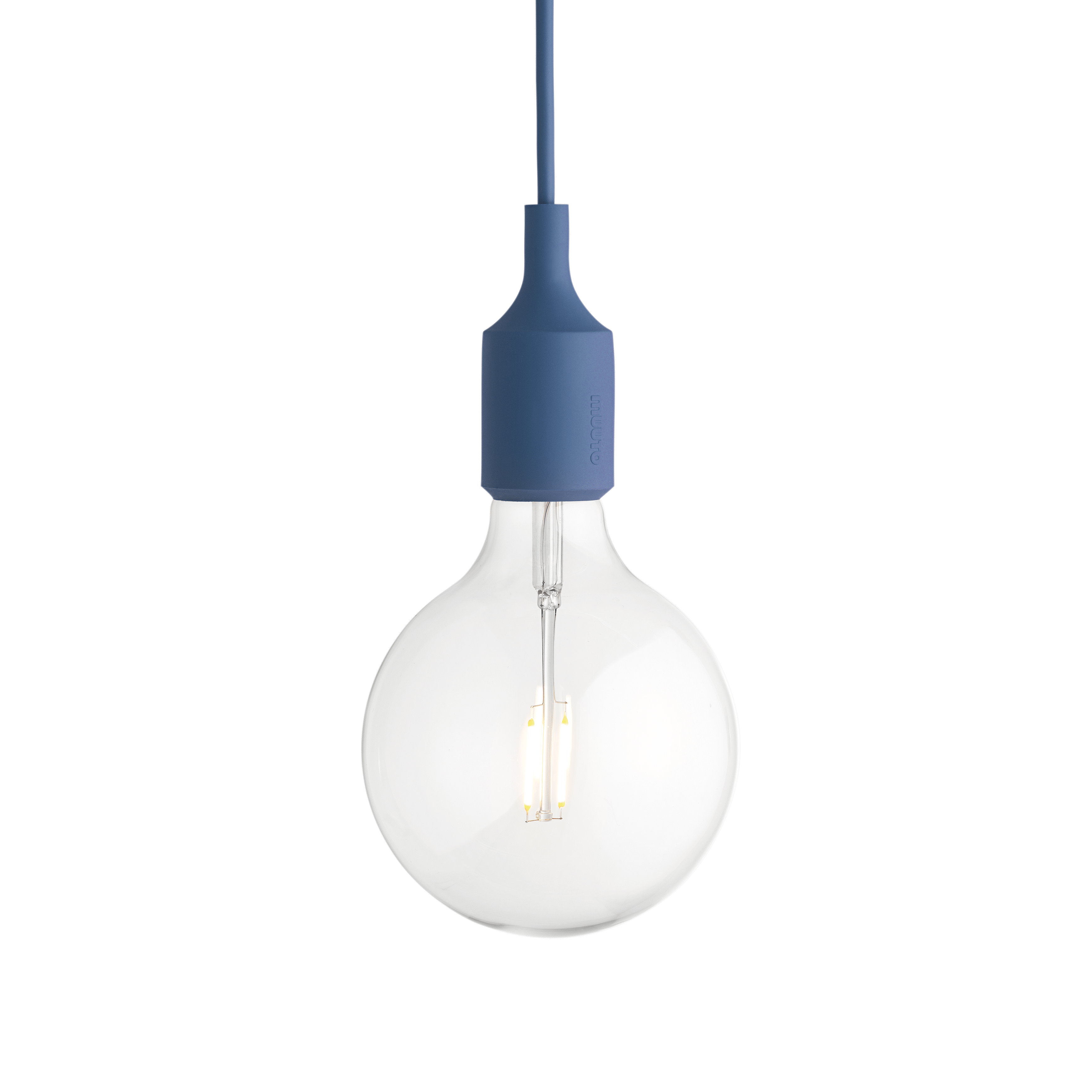 Lampa wisząca E27 niebieski