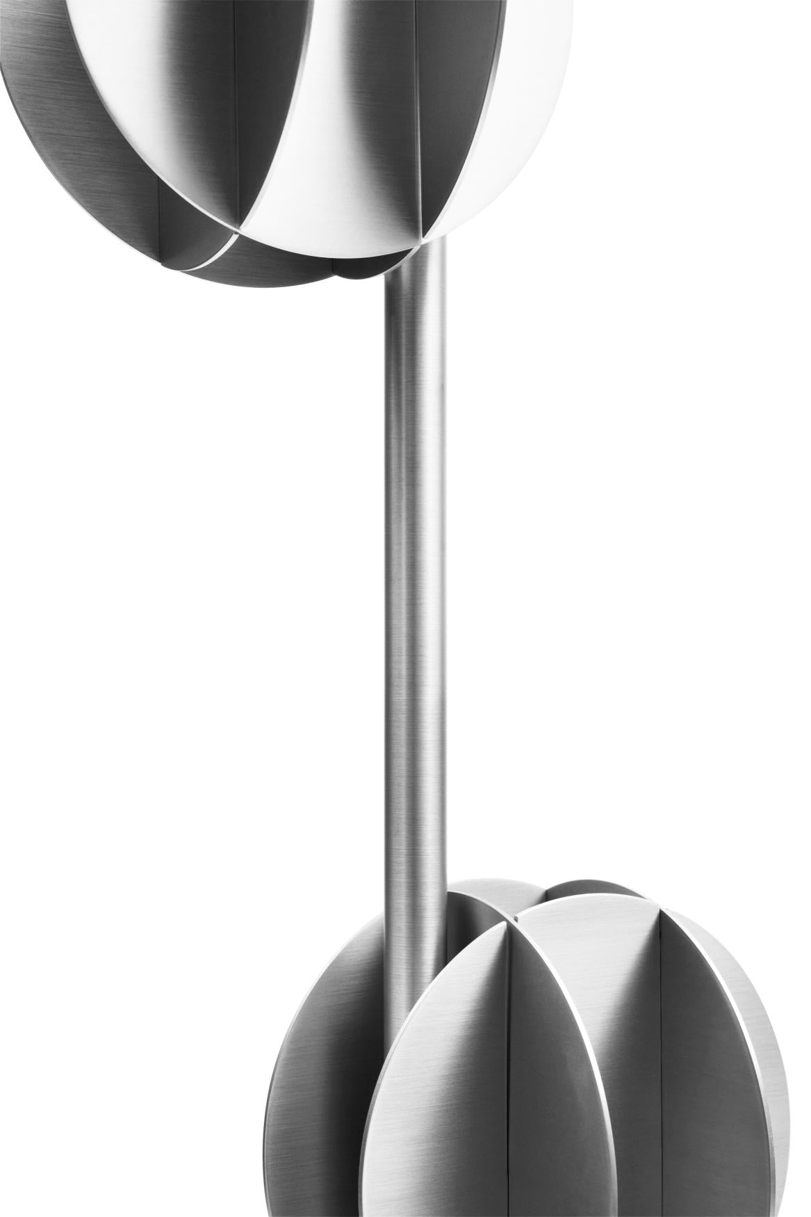 Lampa podłogowa EL stal